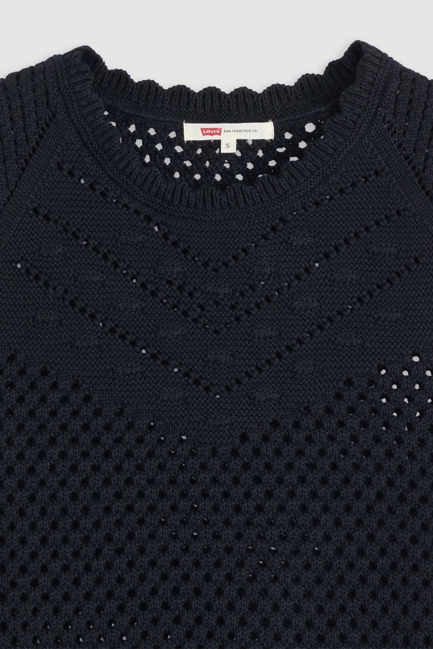 ADRIENNE CROCHET TANK TOP BLACK 7