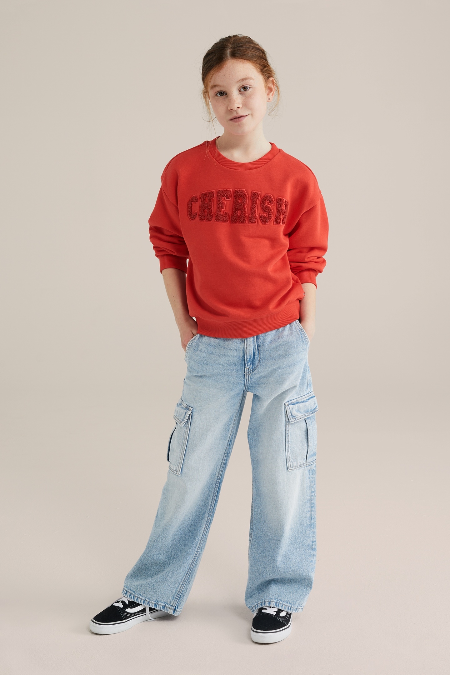 SWEATER BRIGHT RED 2