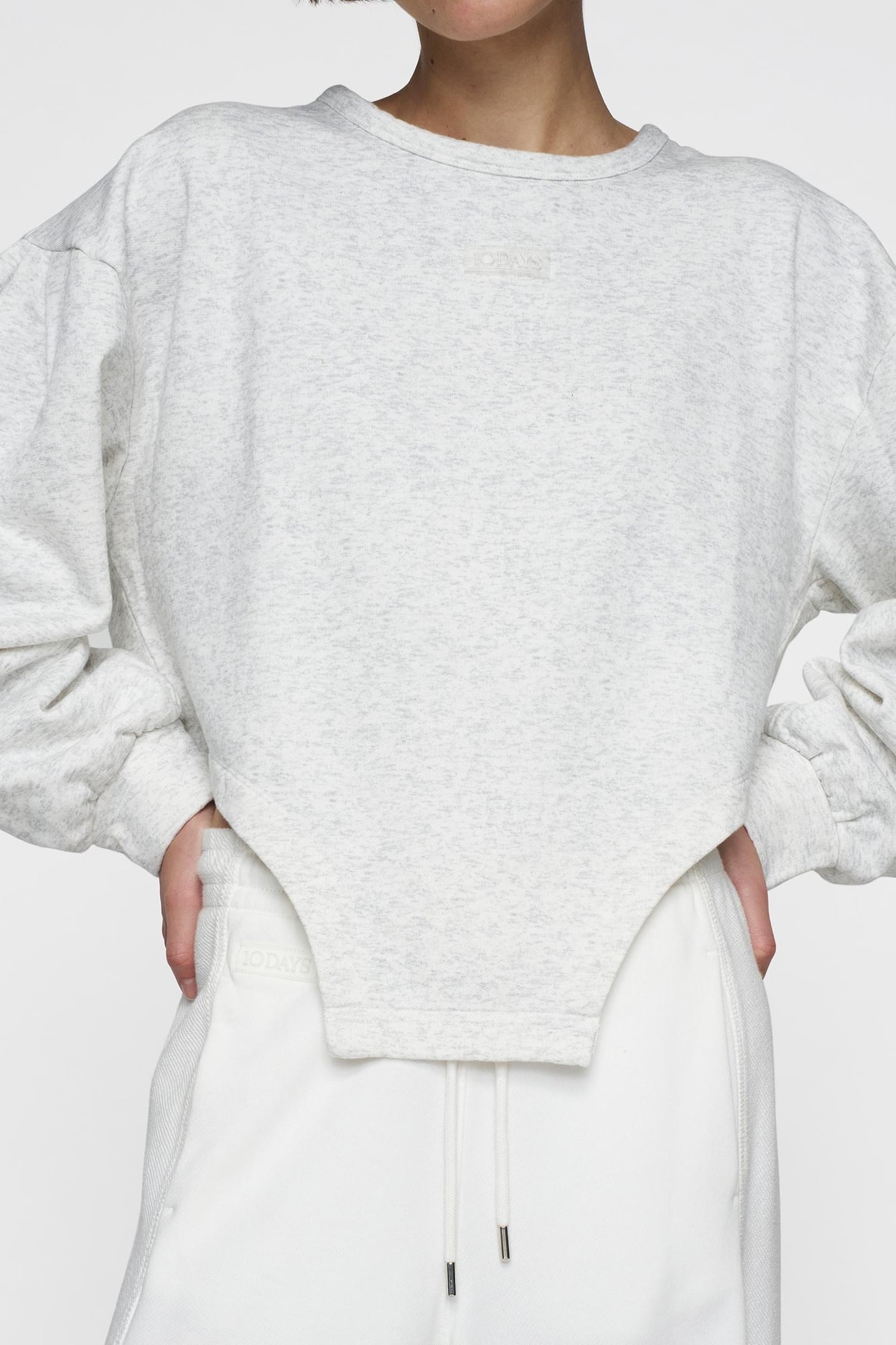 IGONE SWEATER WHITE MELEE 7