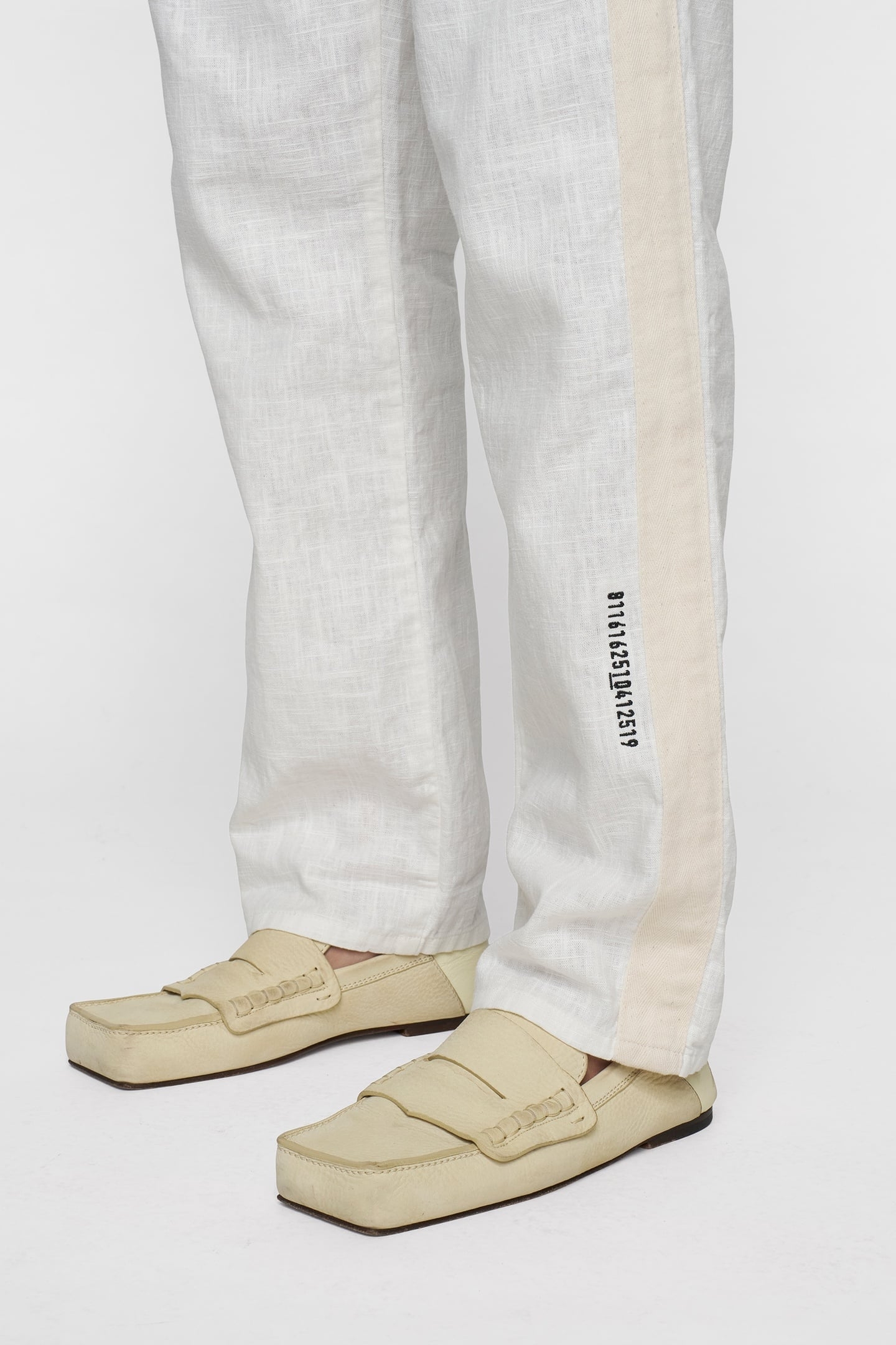 PAPERBAG PANTS ECRU 6