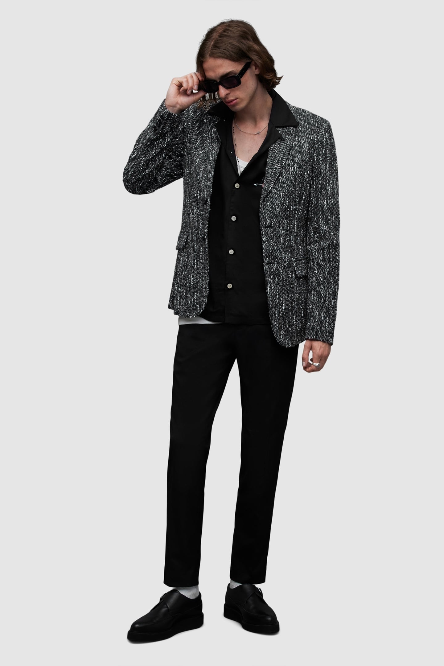 ARGYLL BLAZER BLACK/WHITE 5