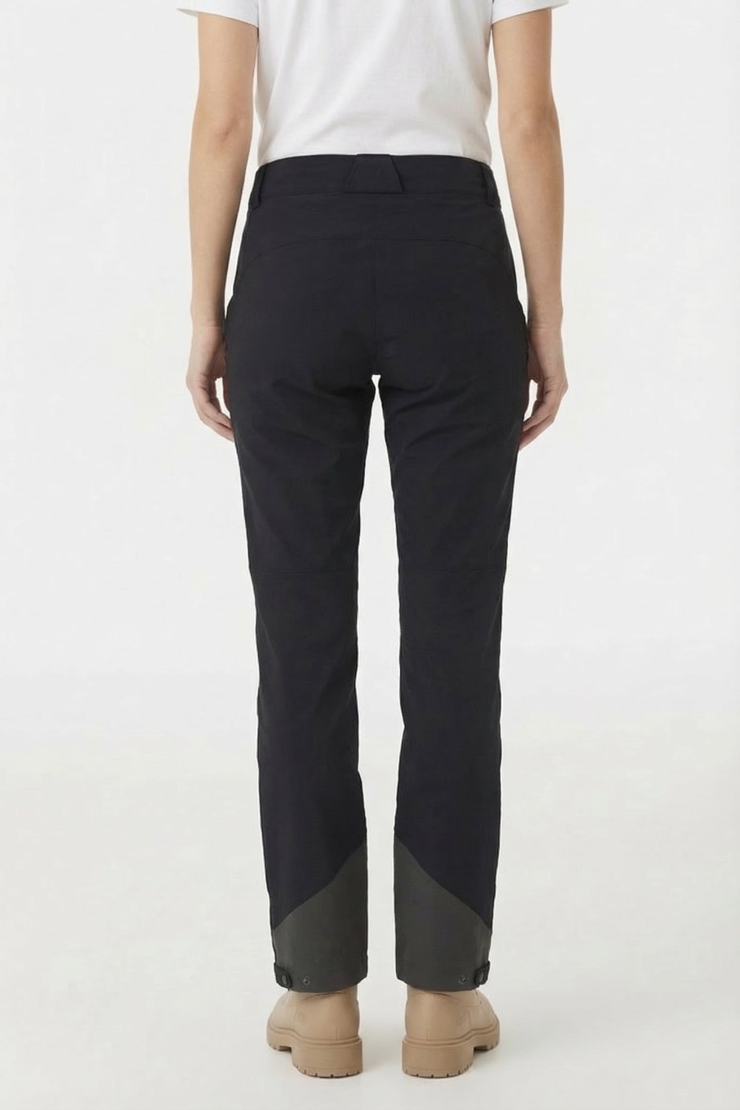 SENJA HYBRID SOFTSHELL W PNT BLACK LONG 2