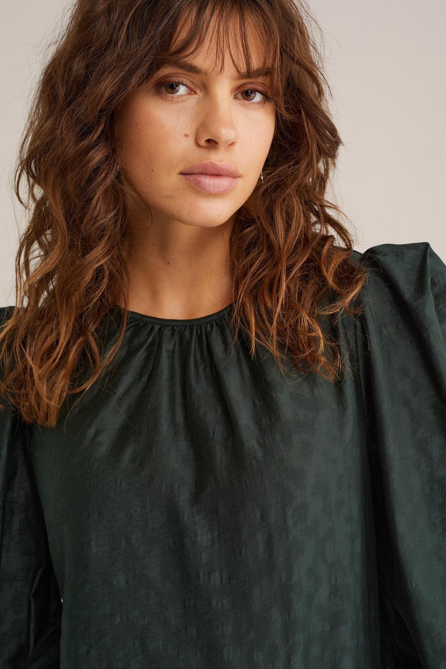 BLOUSE DARK GREEN 6
