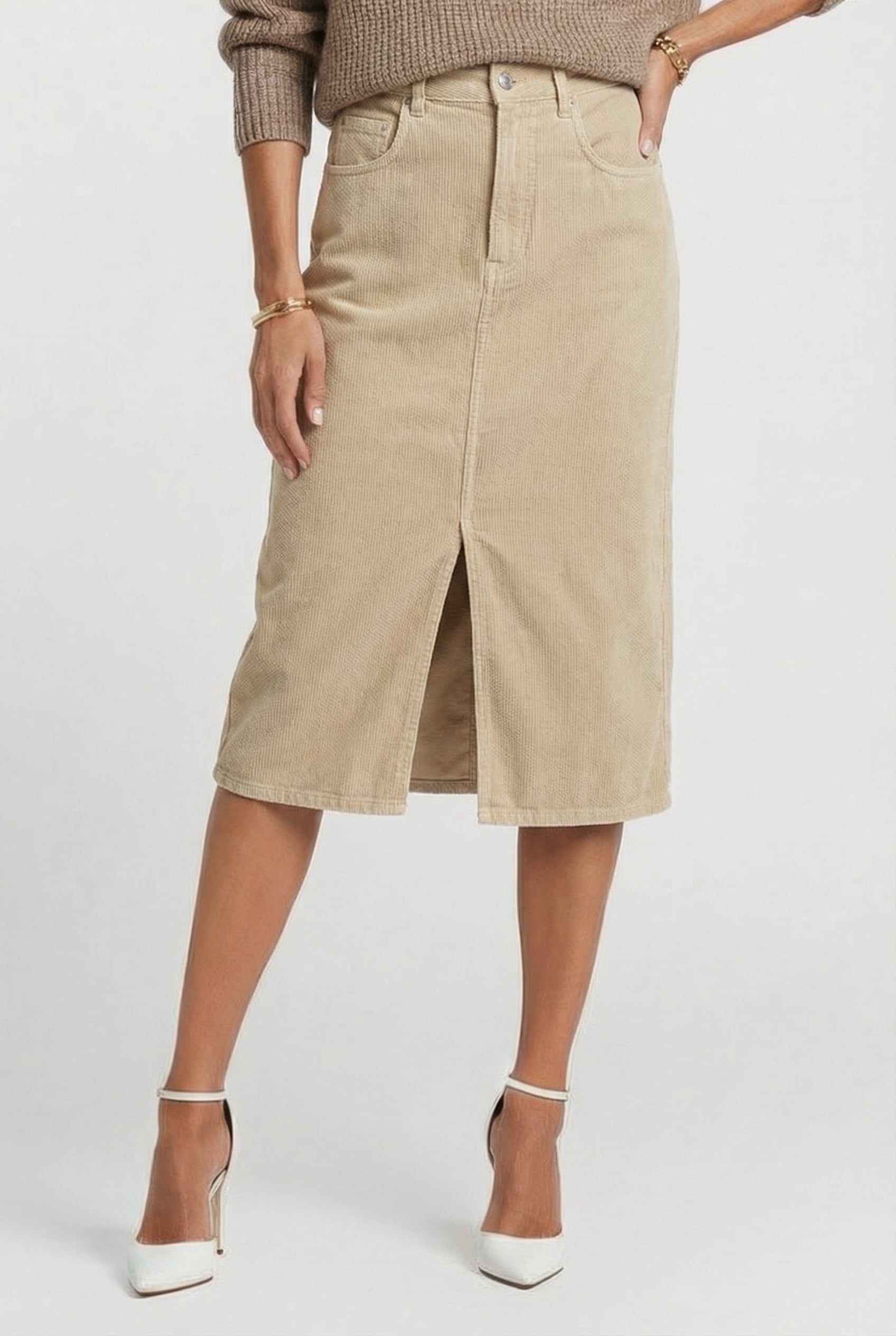 TILAURIA SKIRT ECRU 1