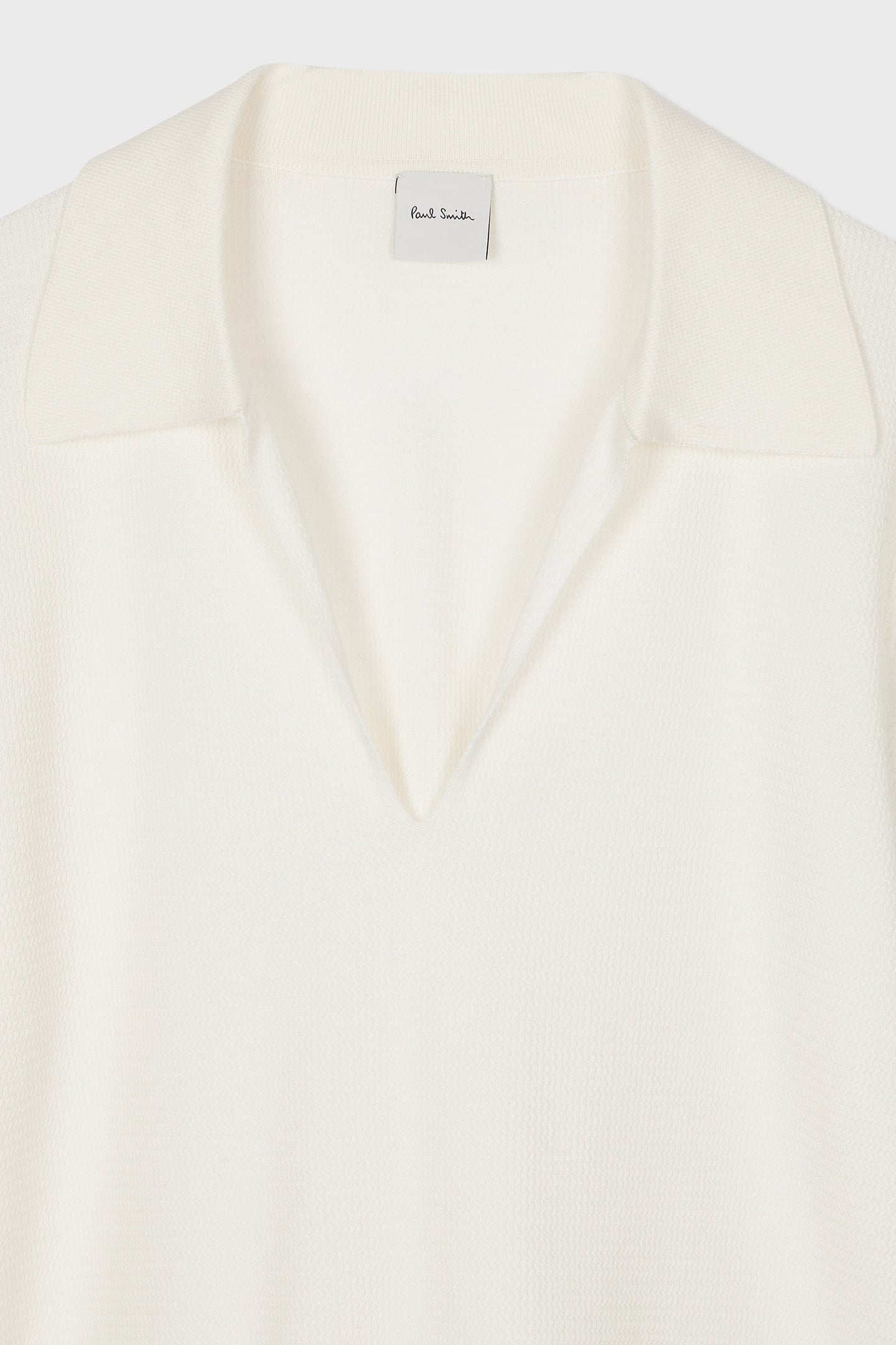 KNITTED SS TOP IVORY 3