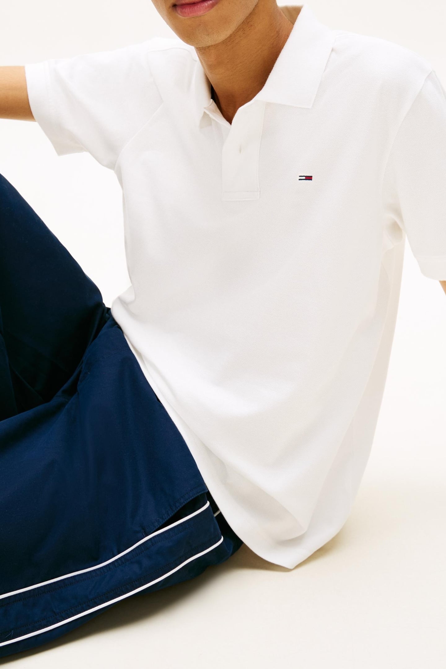 REGULAR ESSENTIAL POLO EXT ECRU 5