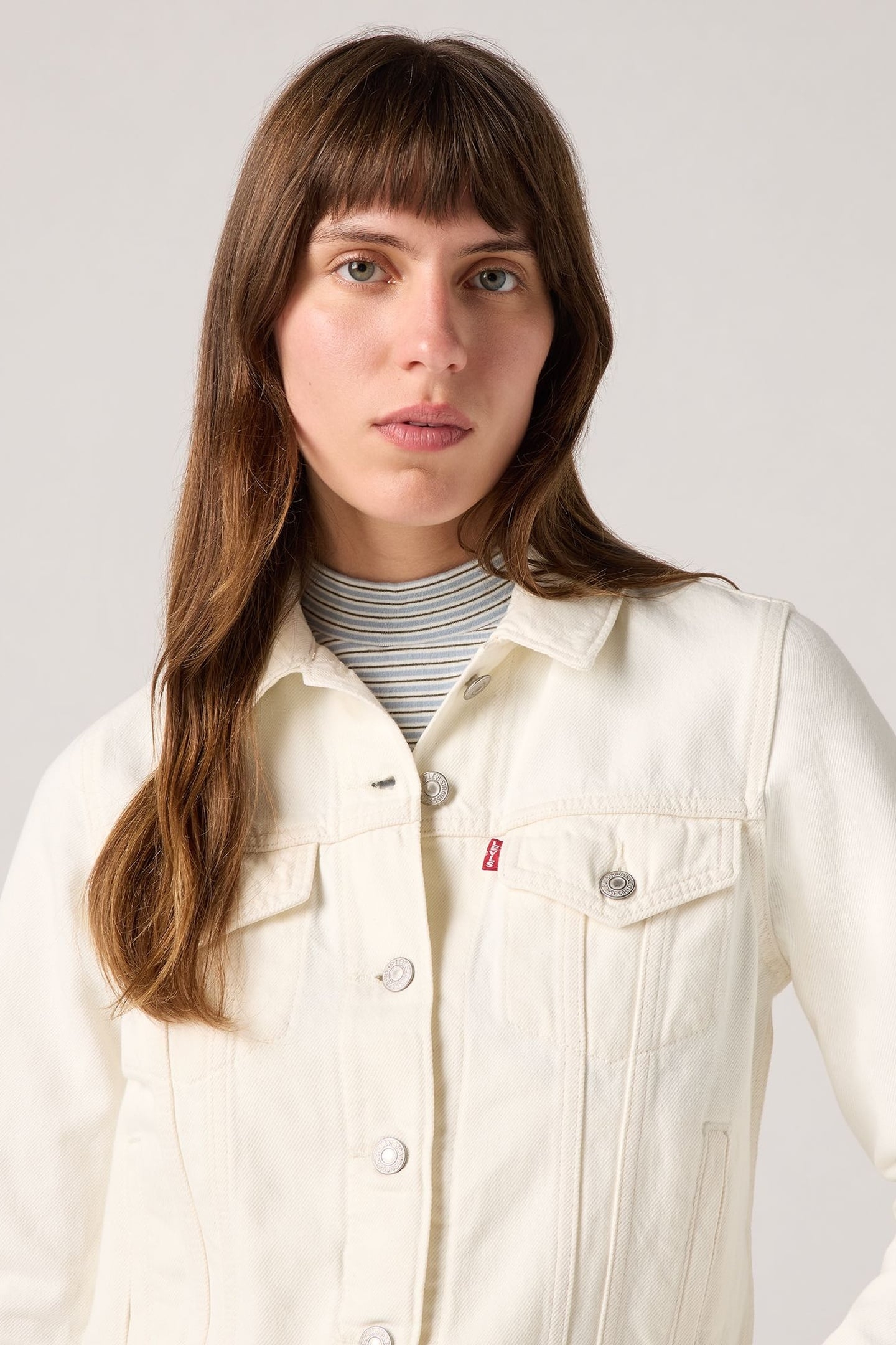 ORIGINAL TRUCKER JACKET WHITE 3