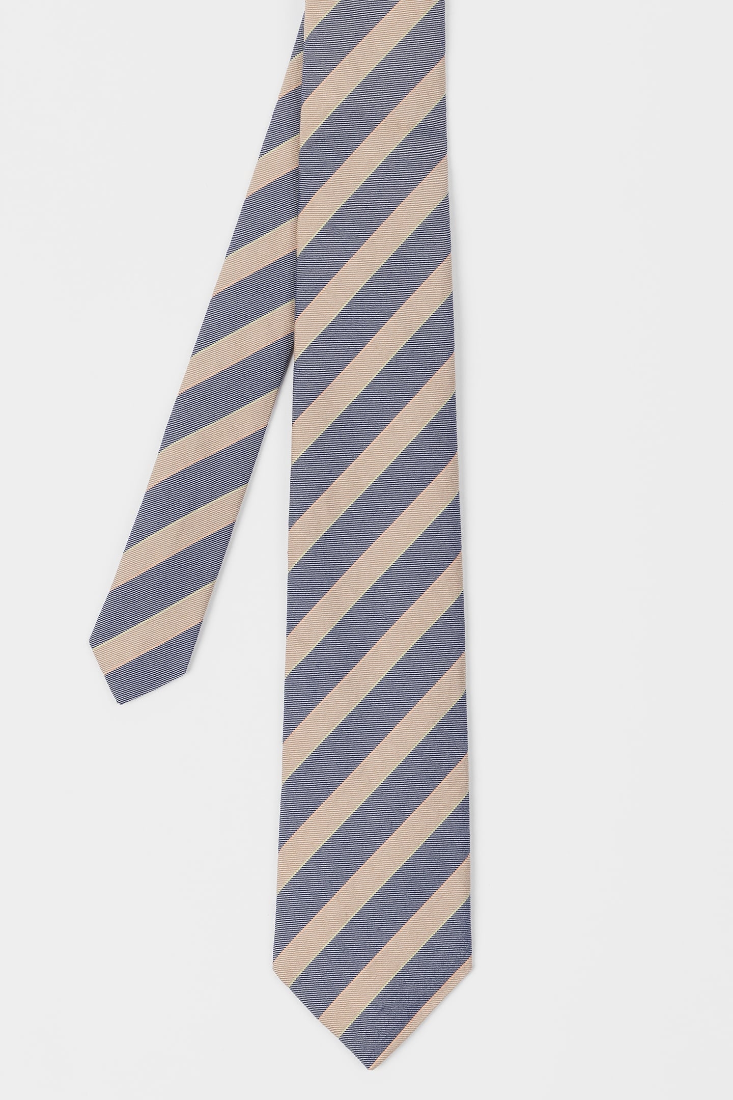 TIE TWO STRIPE TAN 1
