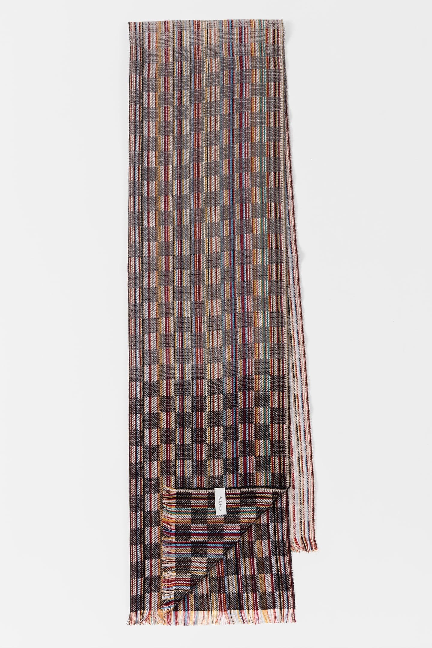 SCARF WEAVE SIGNATURE GREY 4