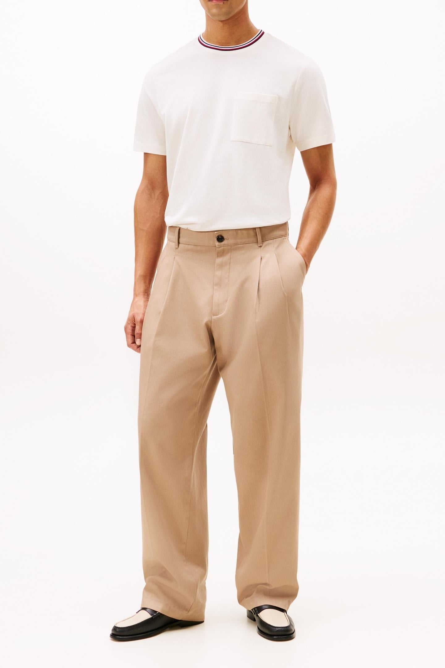 POCKET PIQUE TEE IVORY PETAL 3