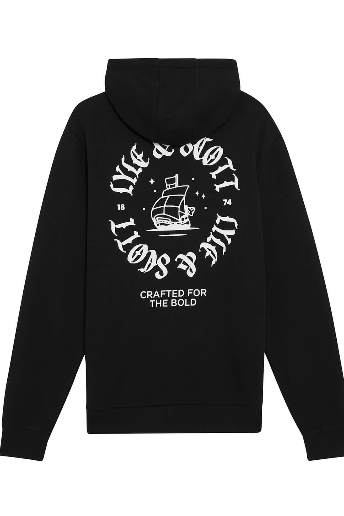 SHIP INSIGNIA GRAPHIC HOODIE JET BLACK 5