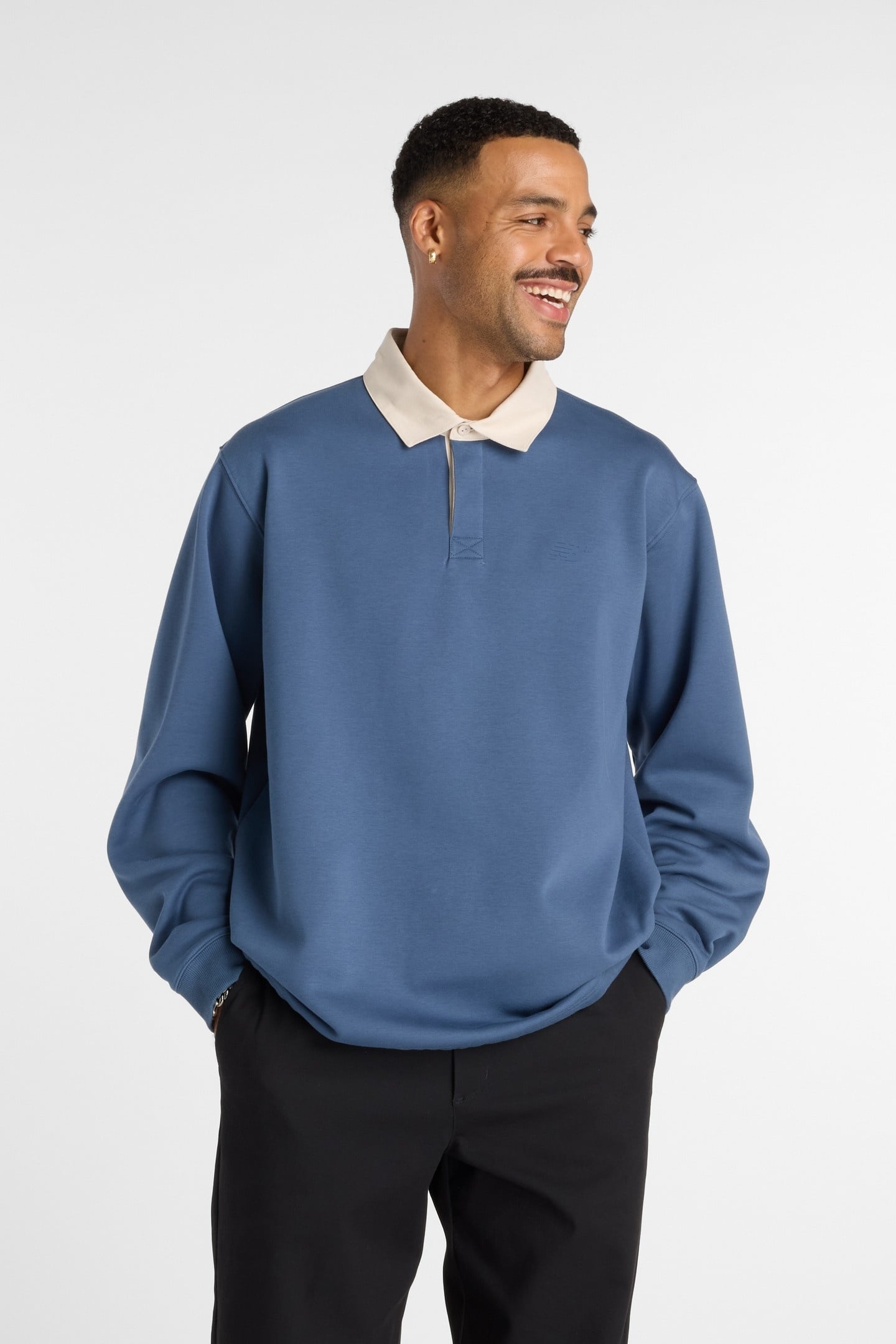 NUMERIC ADVANCED RUGBY SHIRT VINTAGE INDIGO 1