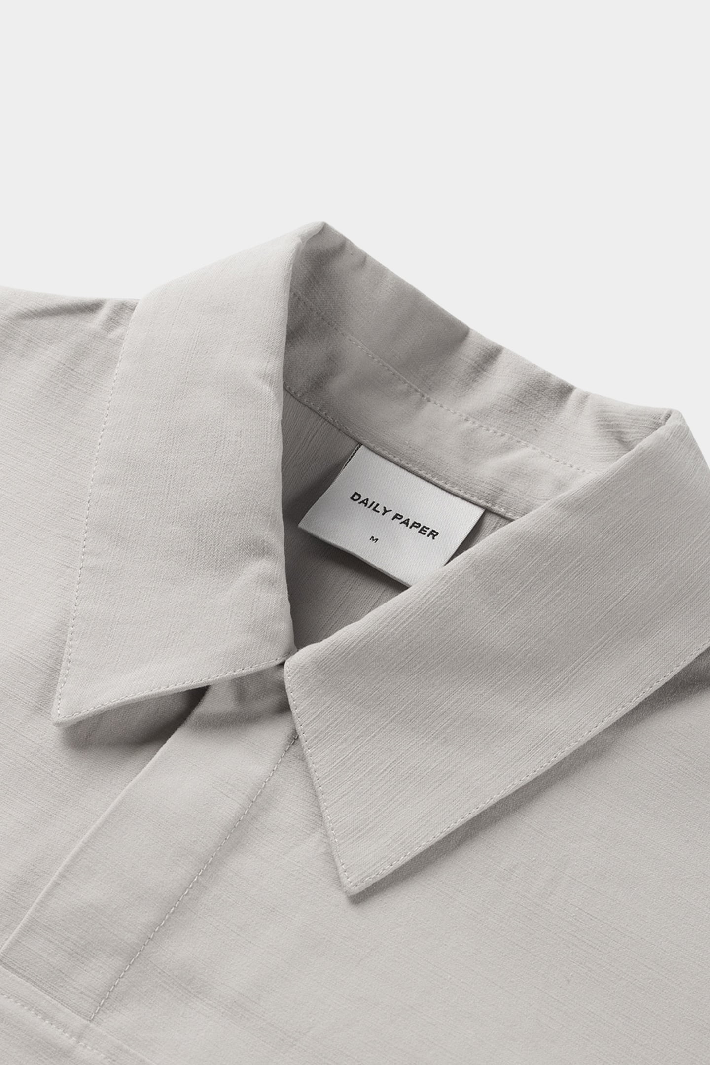 DEMBE RELAXED SHORT SLEEVE SHIRT SLEET GREY 6