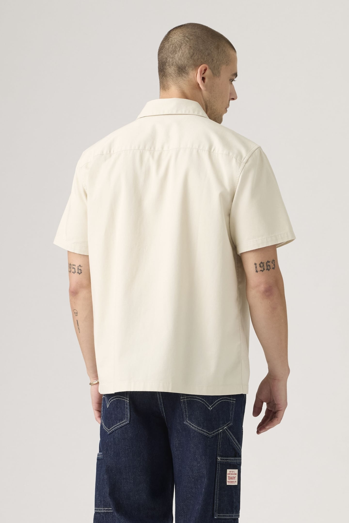 SHORT SLEEVE WORKER SHIRT GREY 3