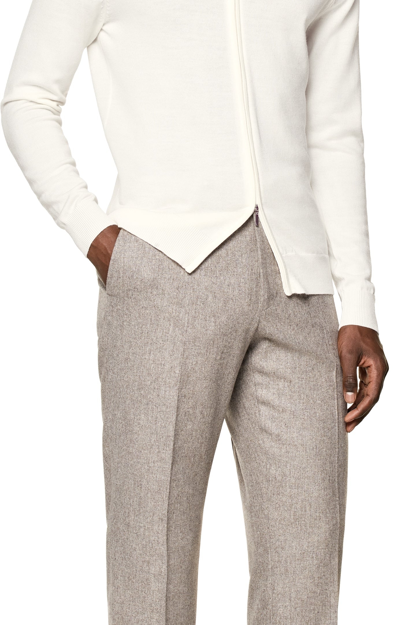 FULL ZIP OFF WHITE OFF-WHITE 8