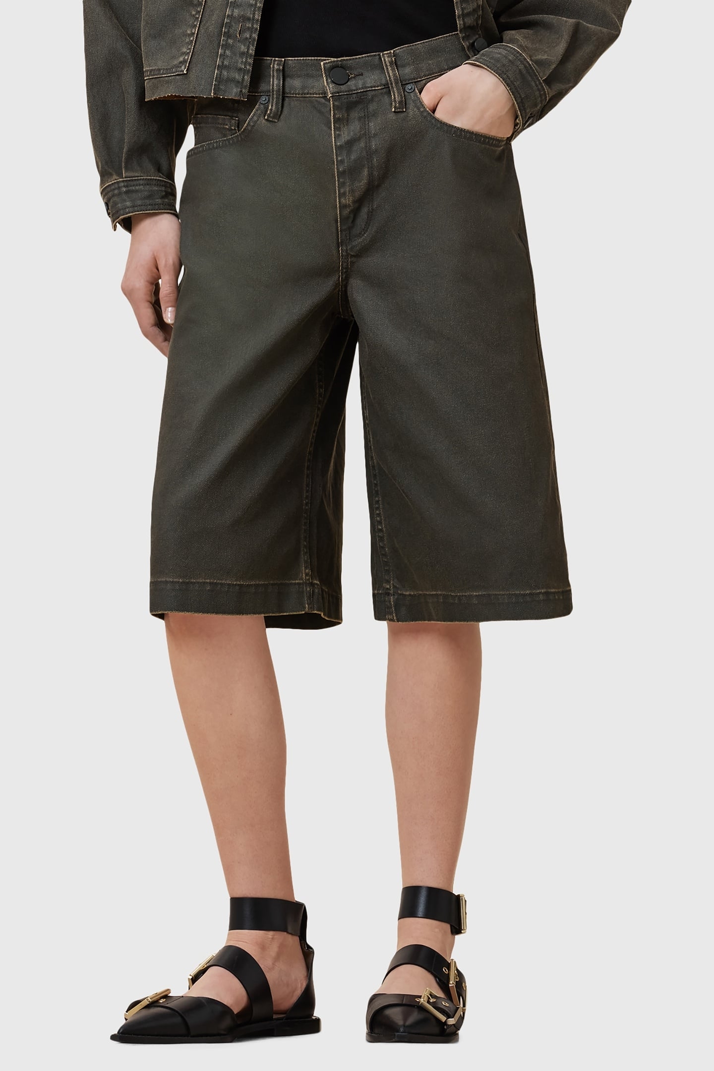 LOUIE LONG SHORT GOLDEN BLACK 2