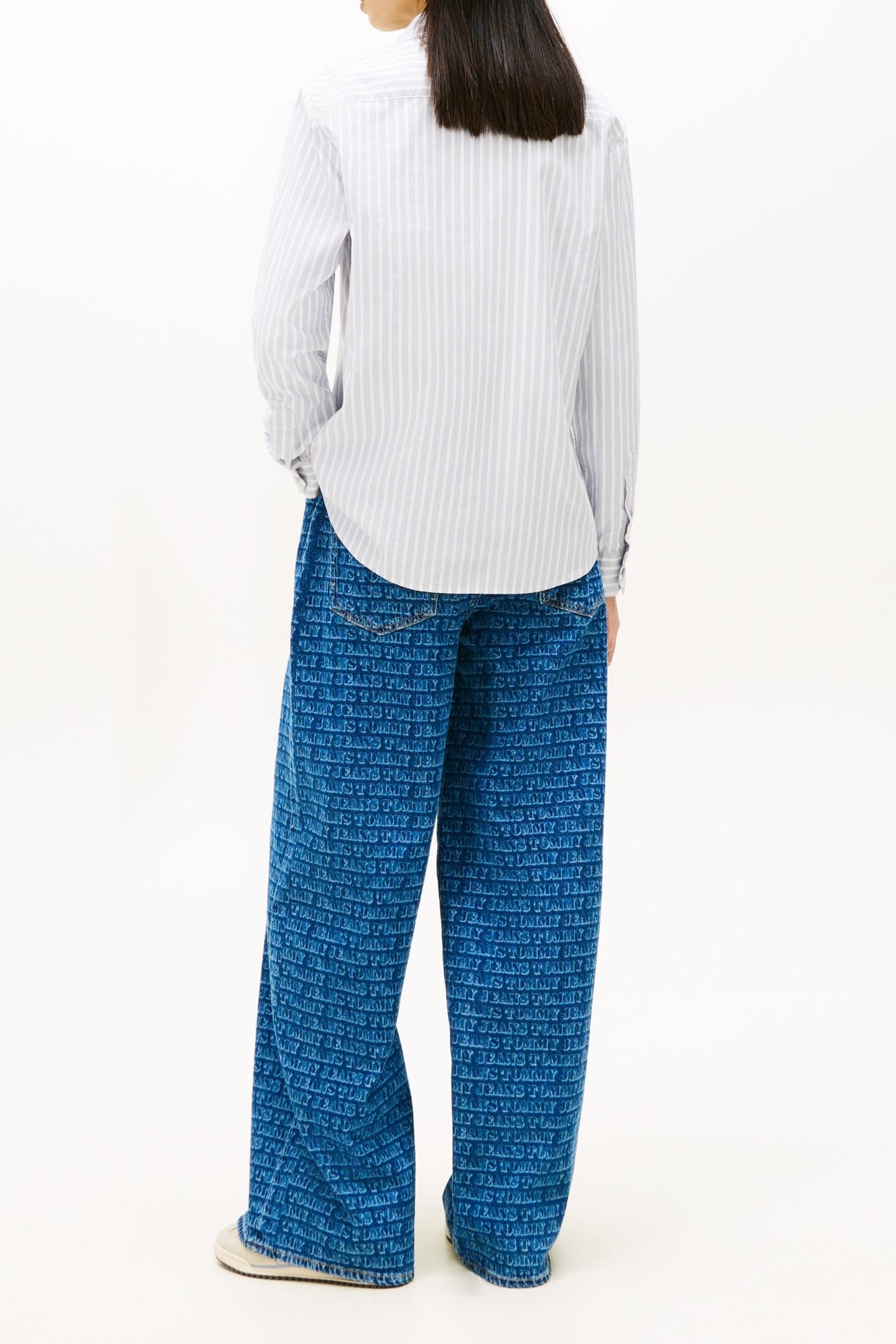 REGULAR OXFORD SHIRT PERIWINKLE DUSK/STRIPE 3