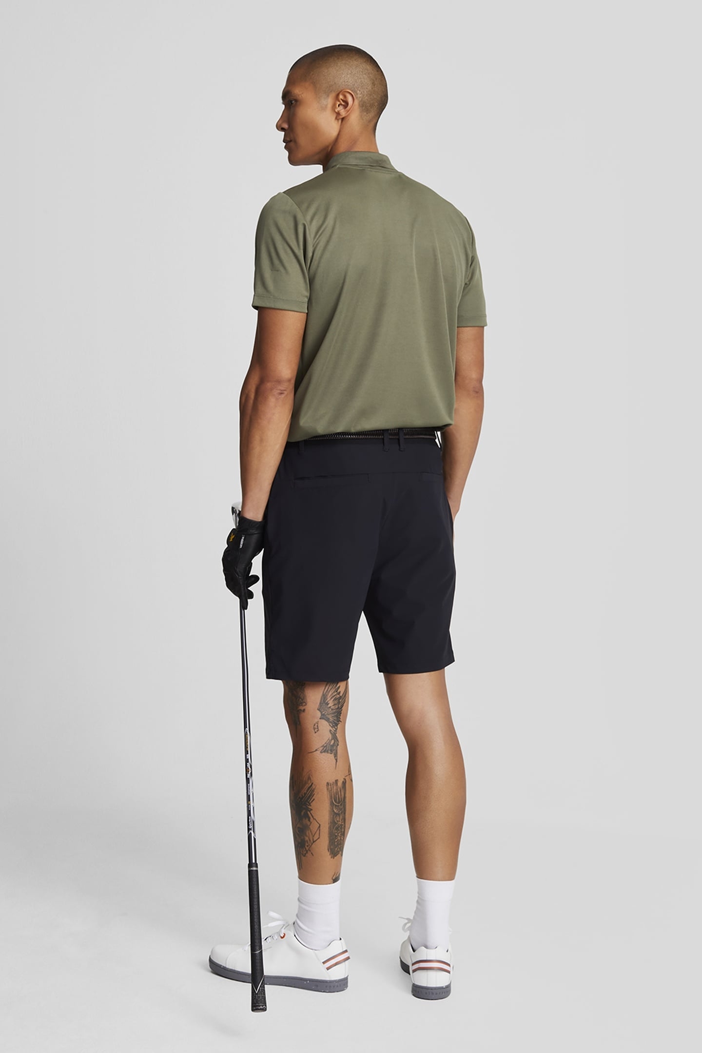 LIGHTWEIGHT GOLF TECH SHORTS JET BLACK 3