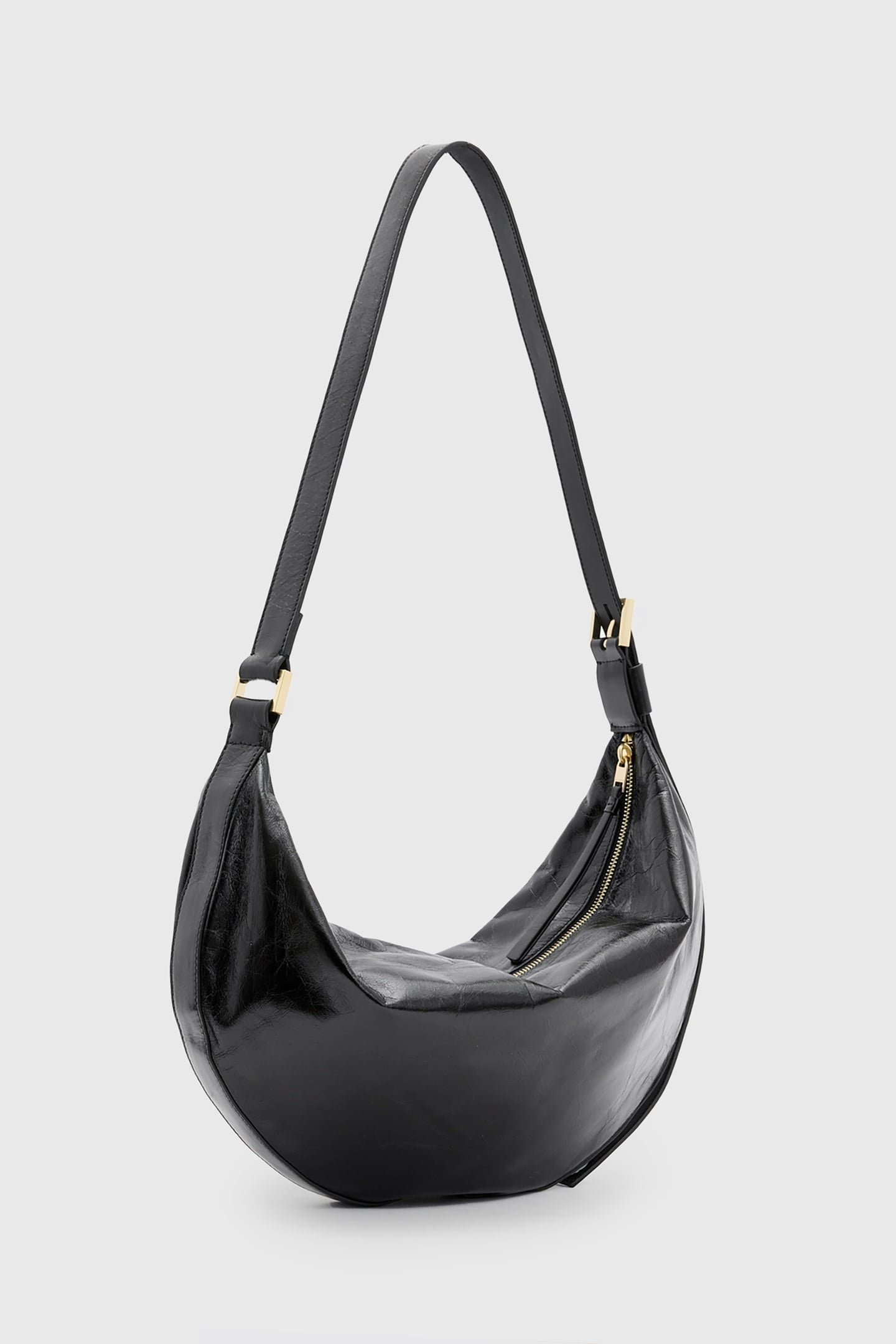 HALF MOON SHOULDER BLACK 2