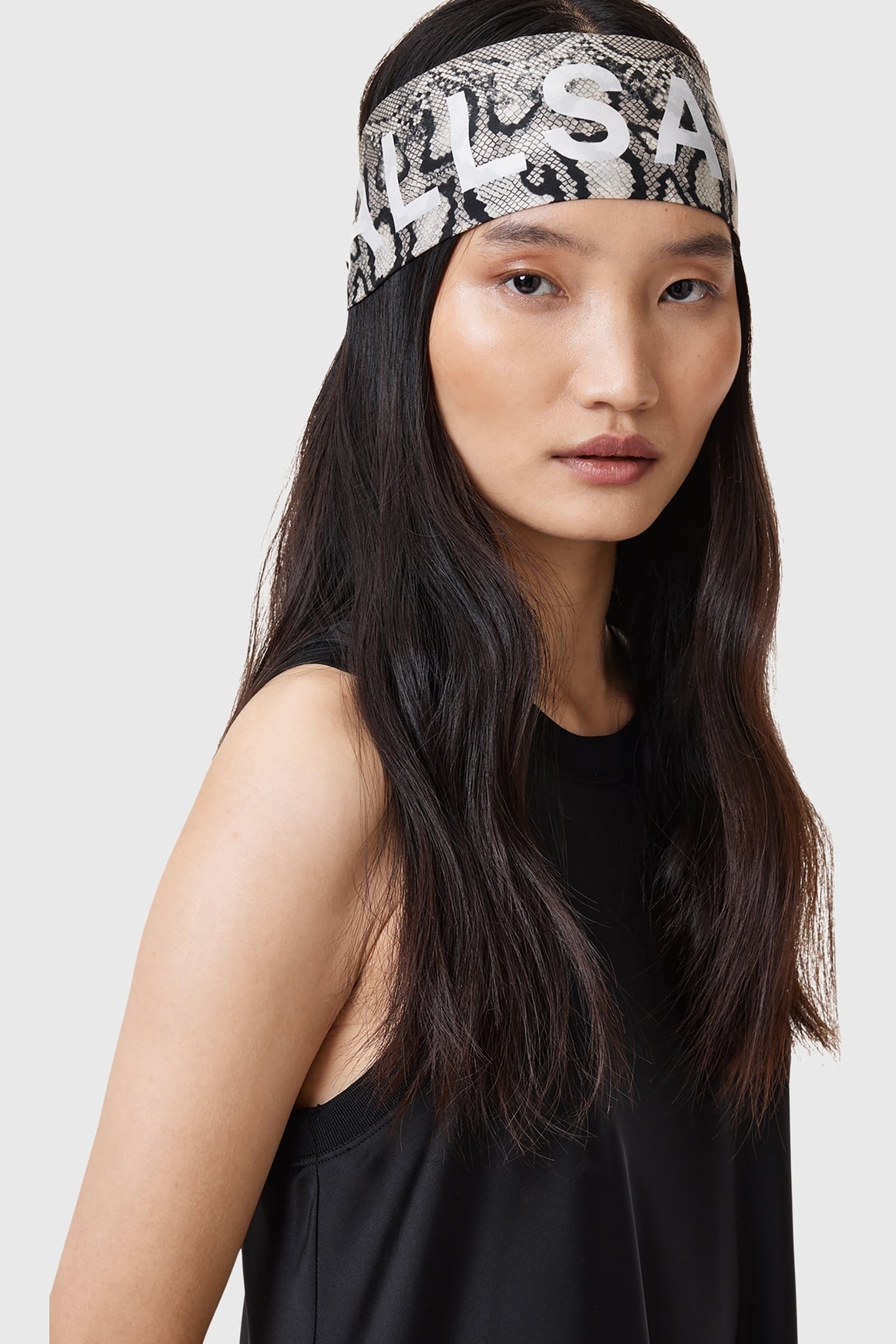 FLOW HEADSCARF ECRU WHITE 1