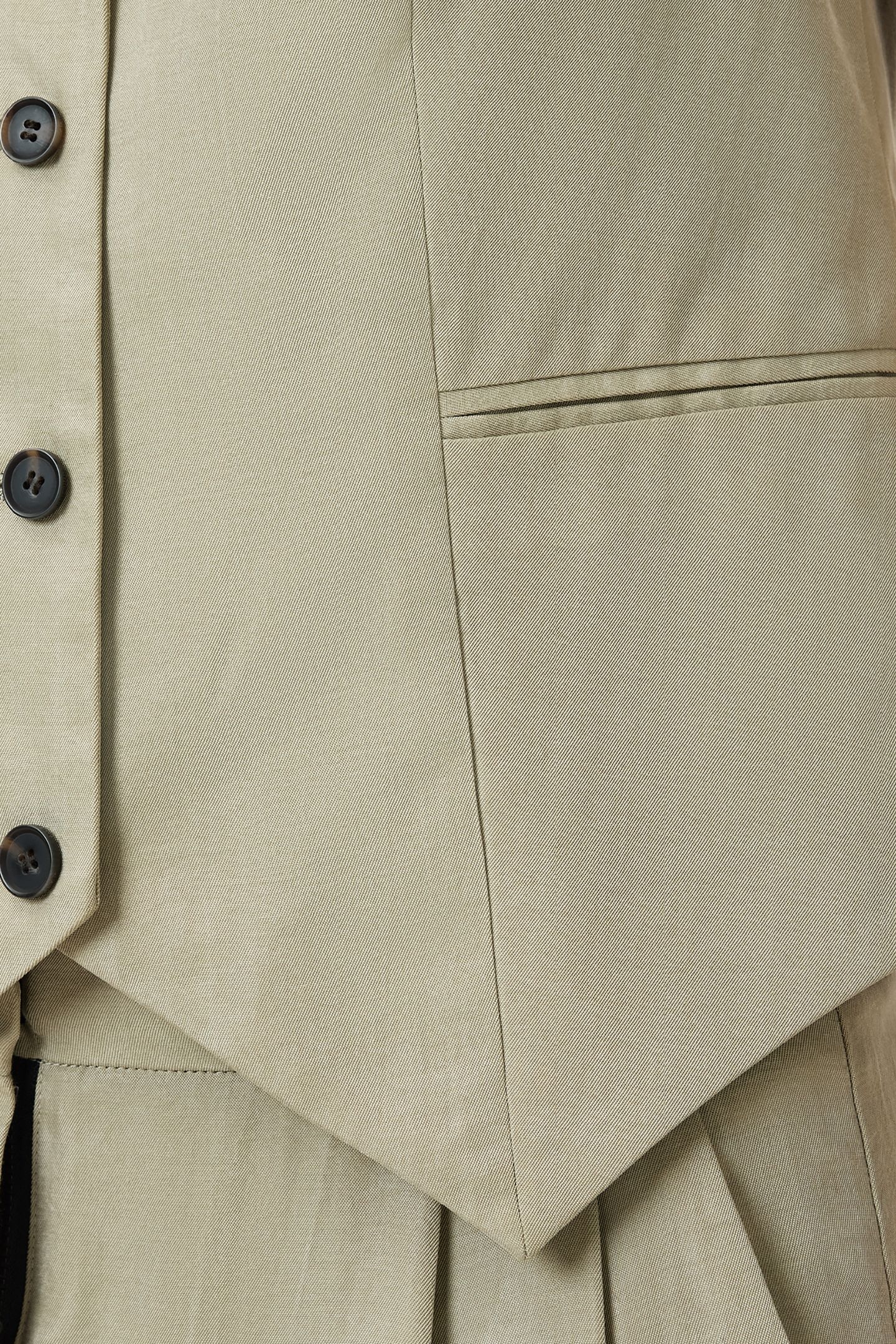 AVERIE TEN WAISTCOAT SAGE GREEN 7