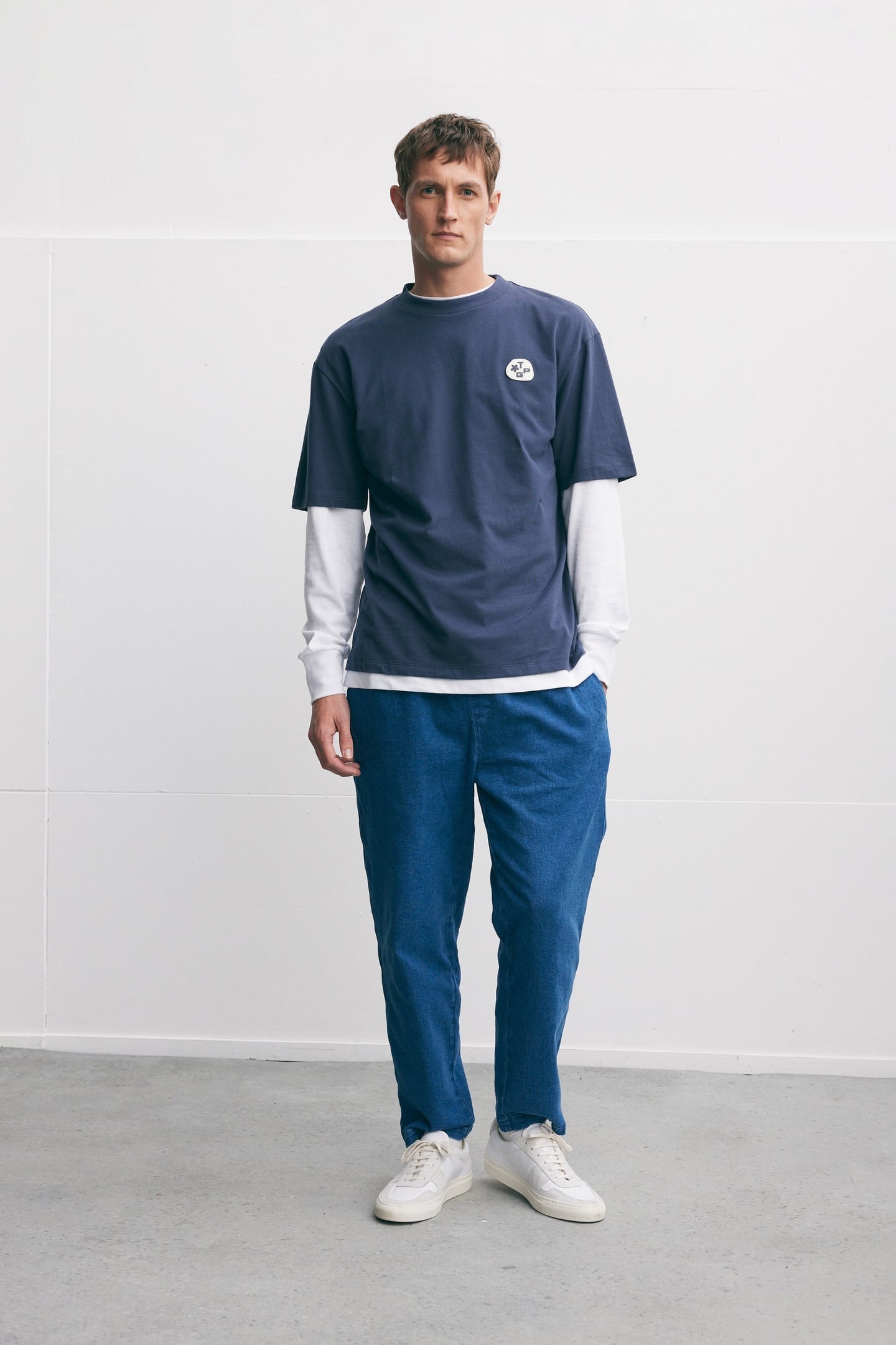 TRUBBER T-SHIRT NAVY 4