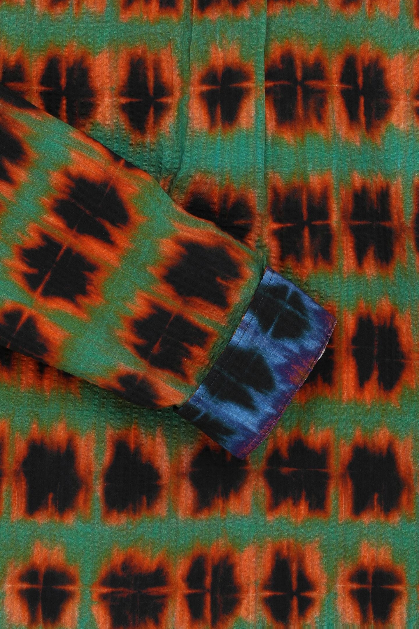 L/S CASUAL FIT SHIRT JACKET BOTTLE GREEN 4