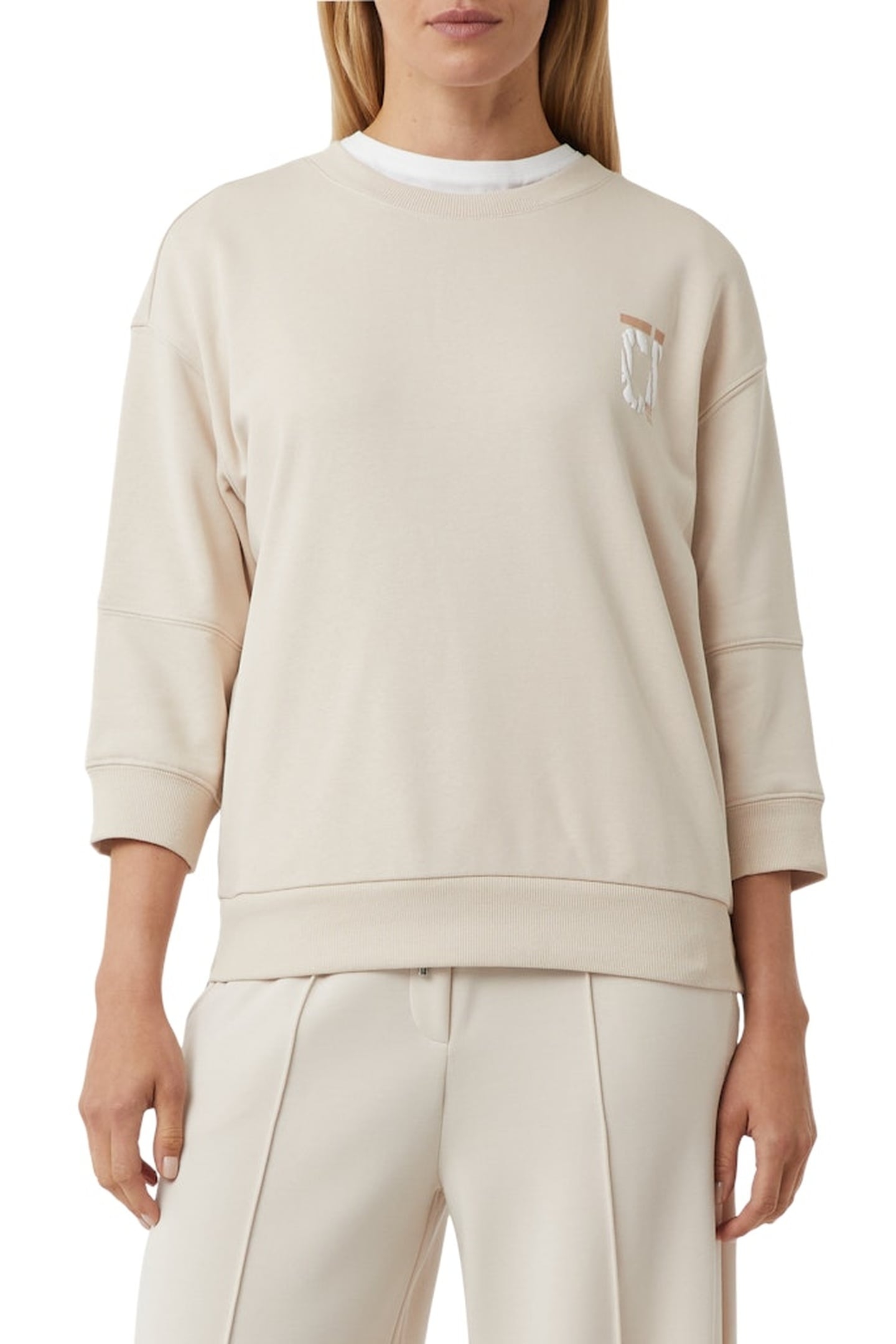 COMMA SWEATERS BEIGE 1