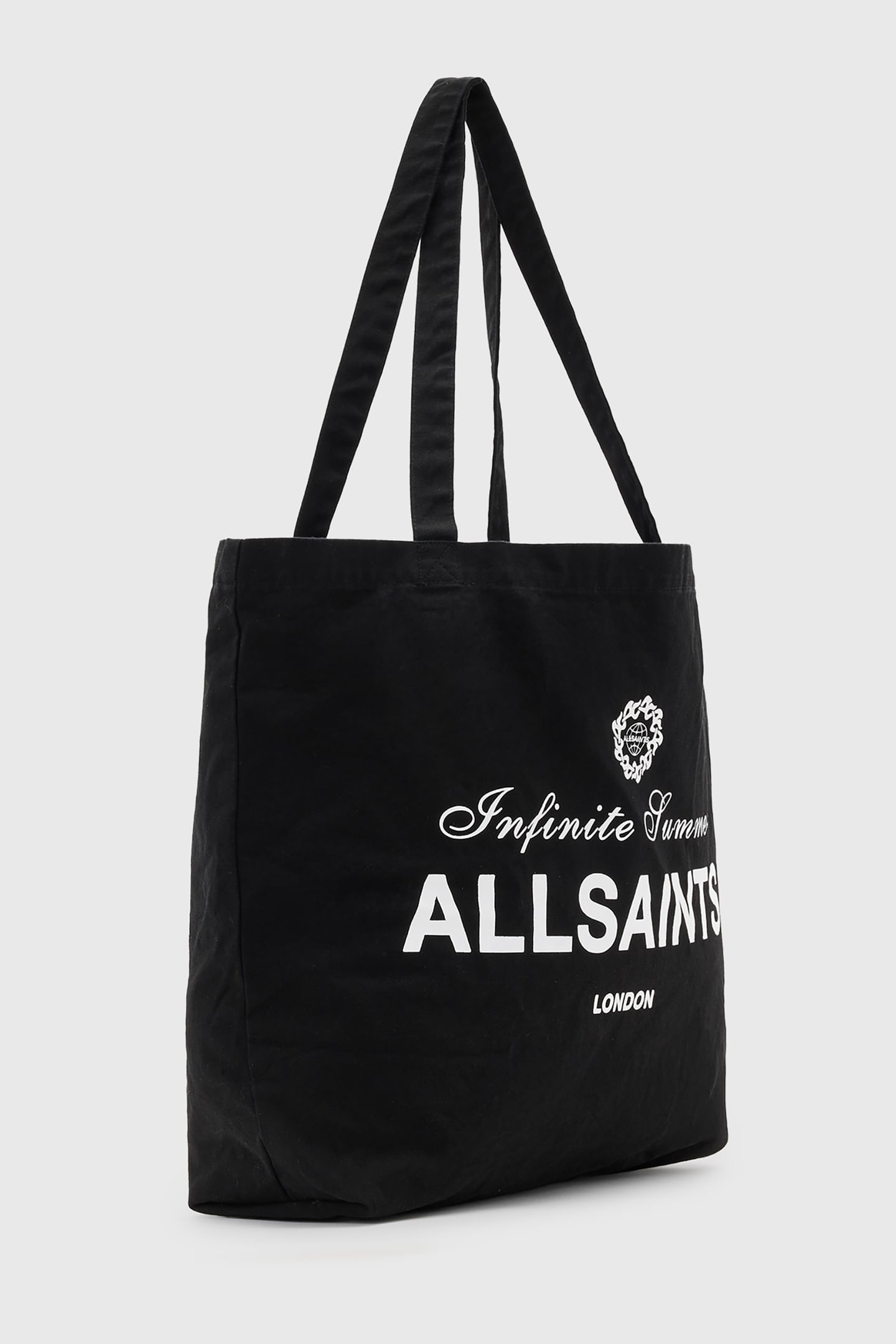 SOLEIL GRAPHIC TOTE WASHED BLACK 4