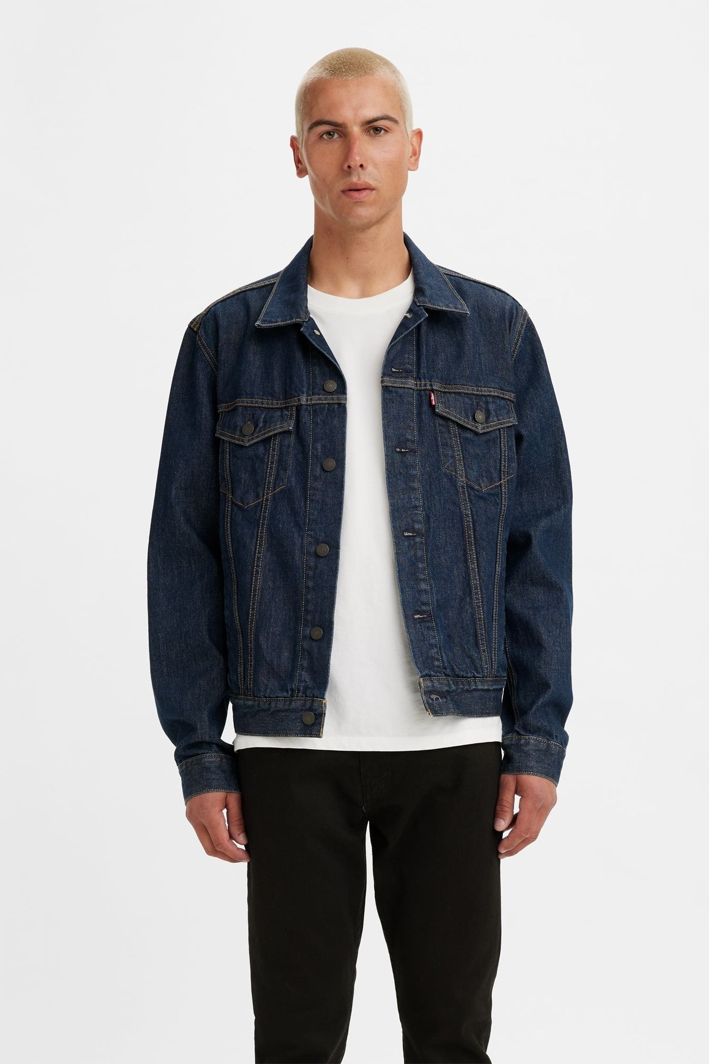 TRUCKER JACKET BLUE 2
