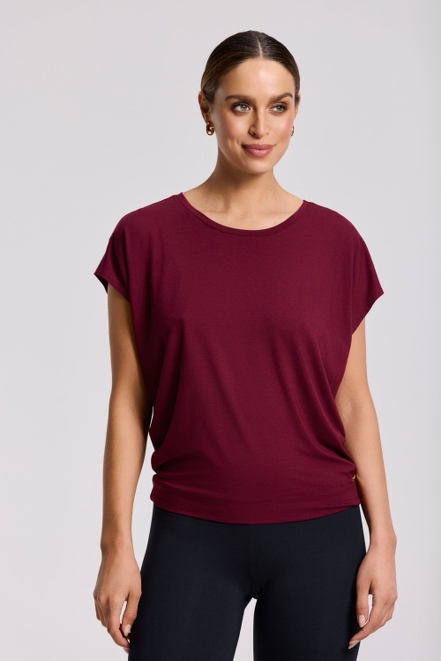 LEXI SLEEVELESS TOP BORDEAUX 2