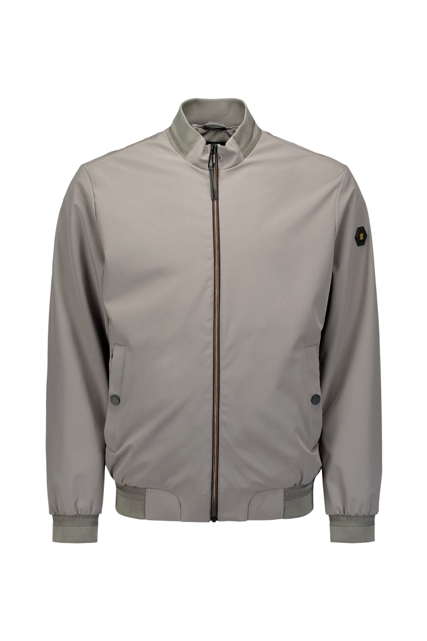 JACKET SHORT FIT CLEAN SOFT MID GREY 4