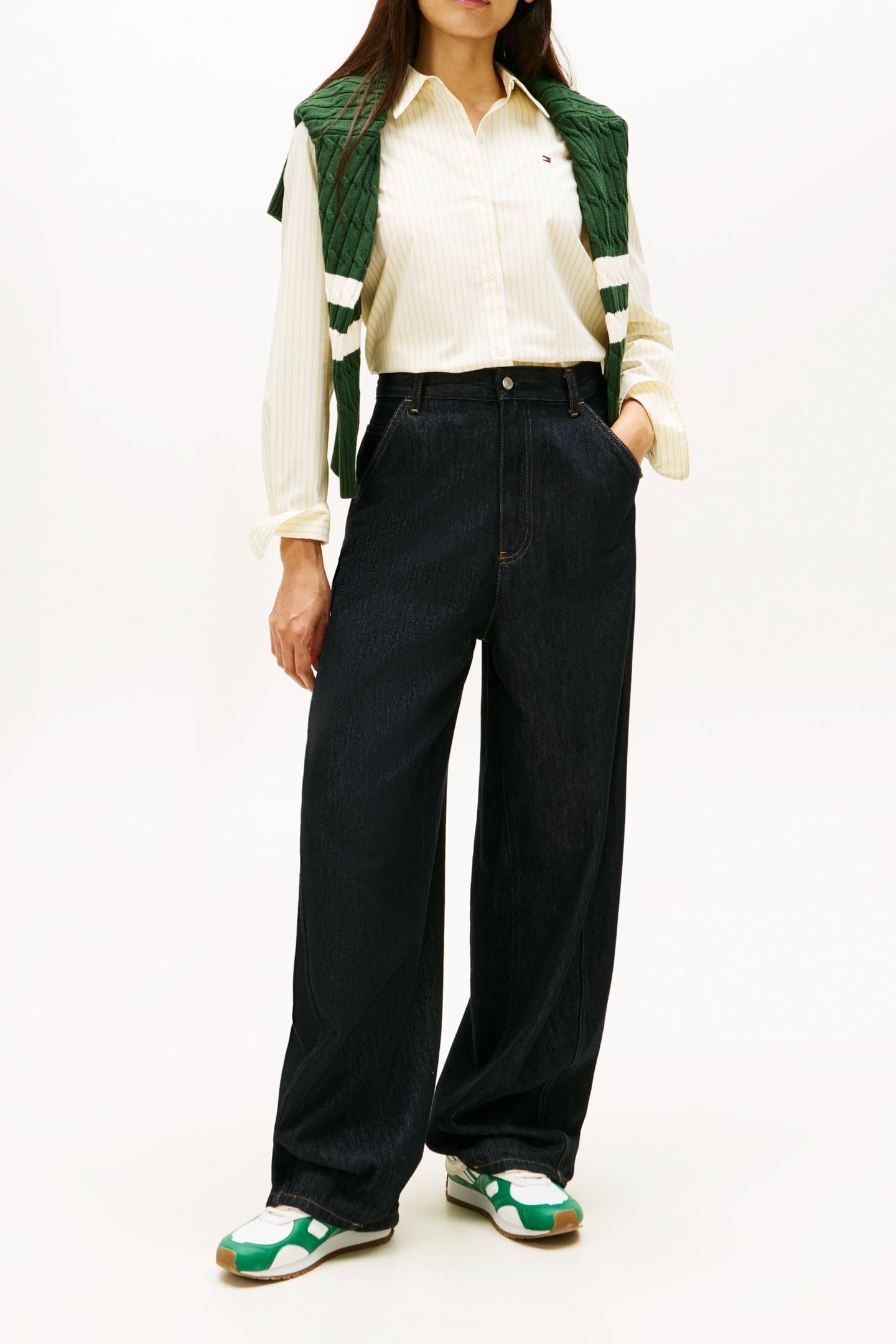 ESSENTIAL POPLIN REGULAR SHIRT CLASSIC YELLOW 4