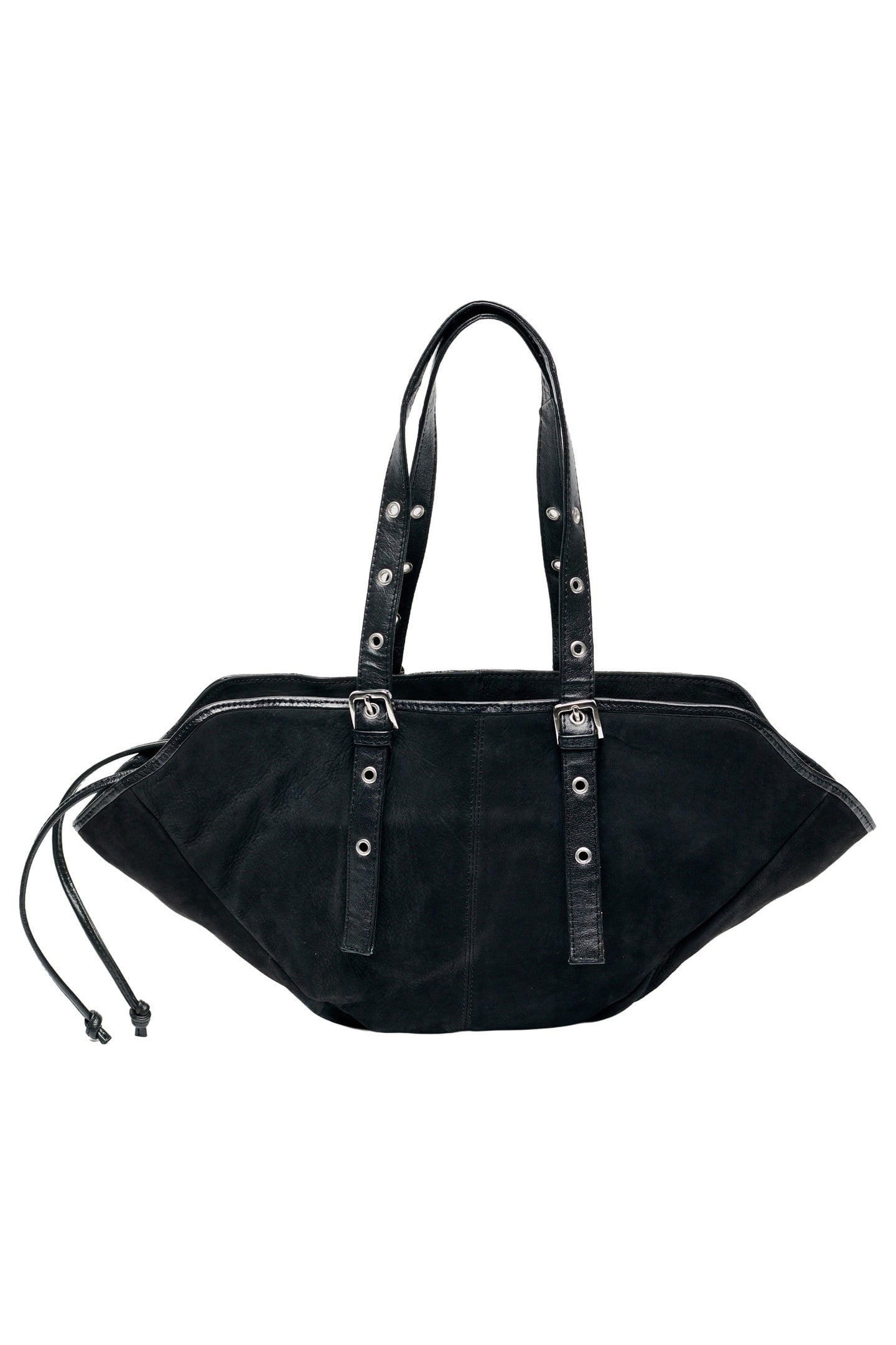 SMALL NORA NUBUCK BLACK 2