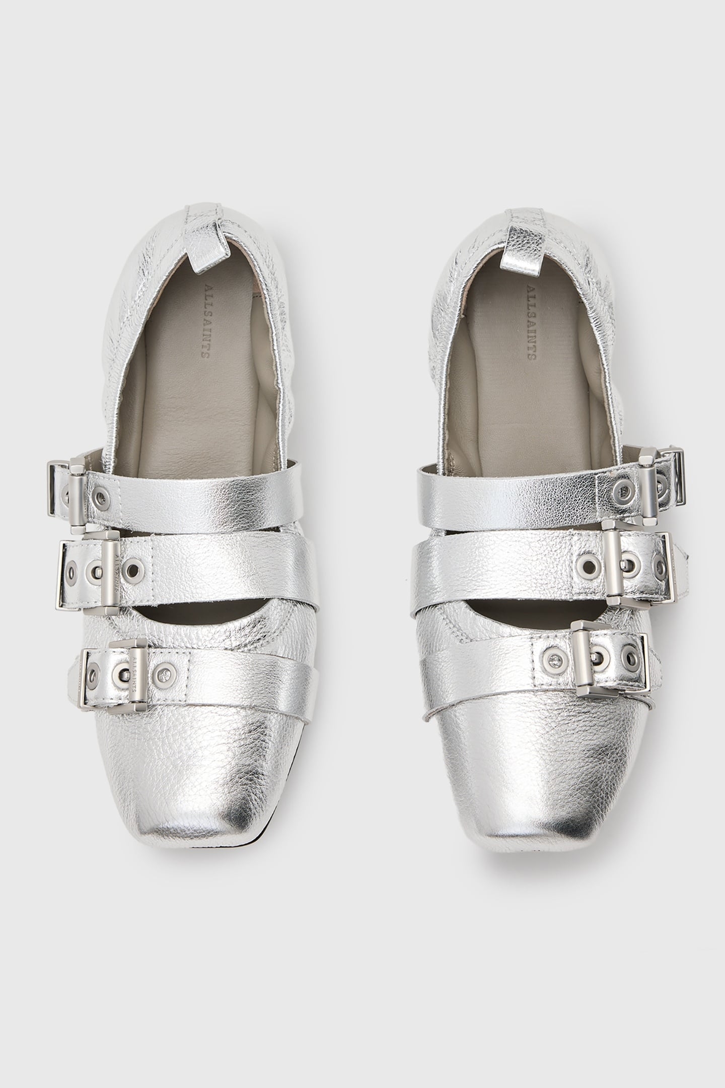AURORA METALLIC SHOE SILVER 3