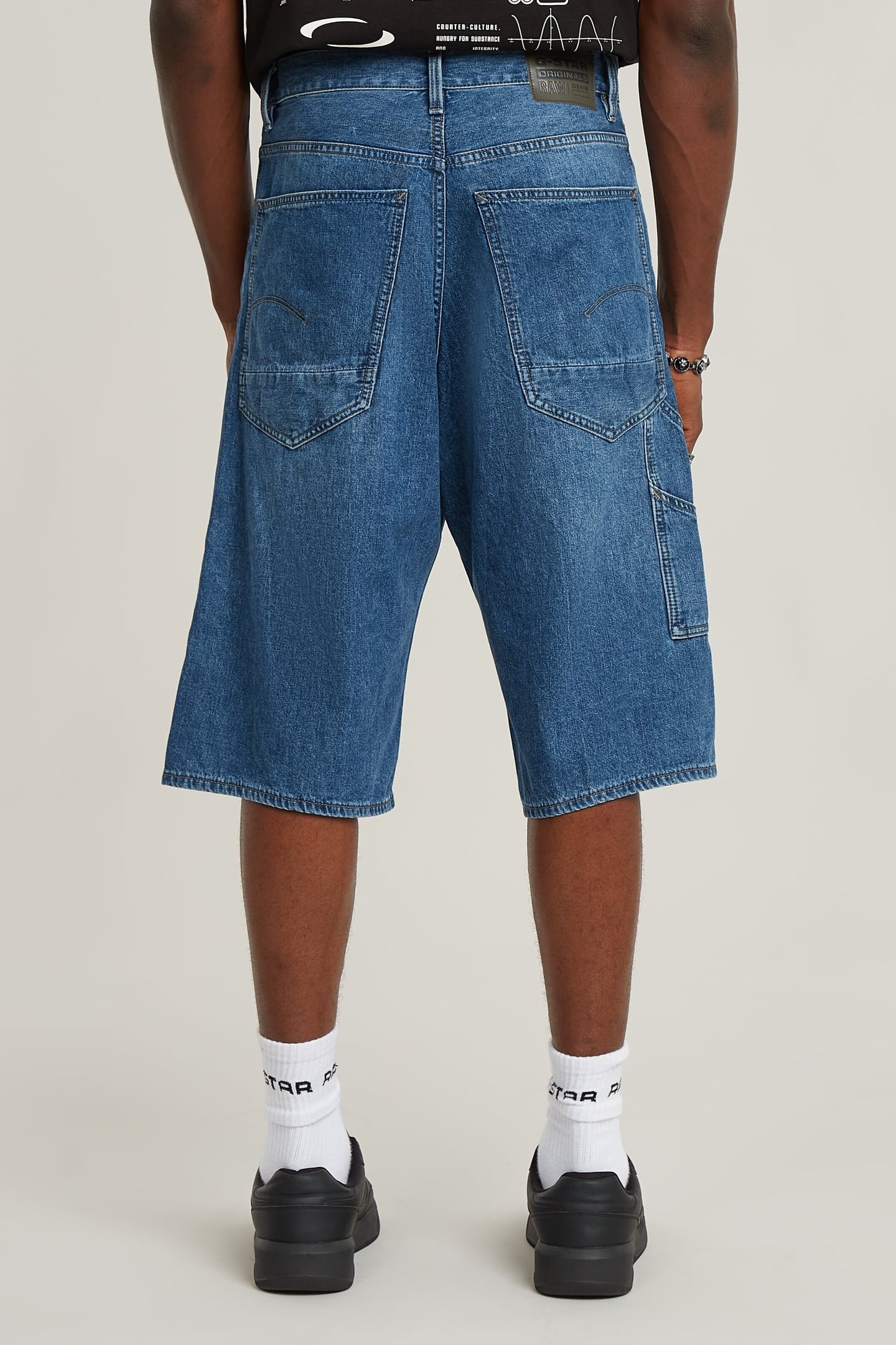 BAM LOGGER SHORT FADED RADIANT BLUE 3