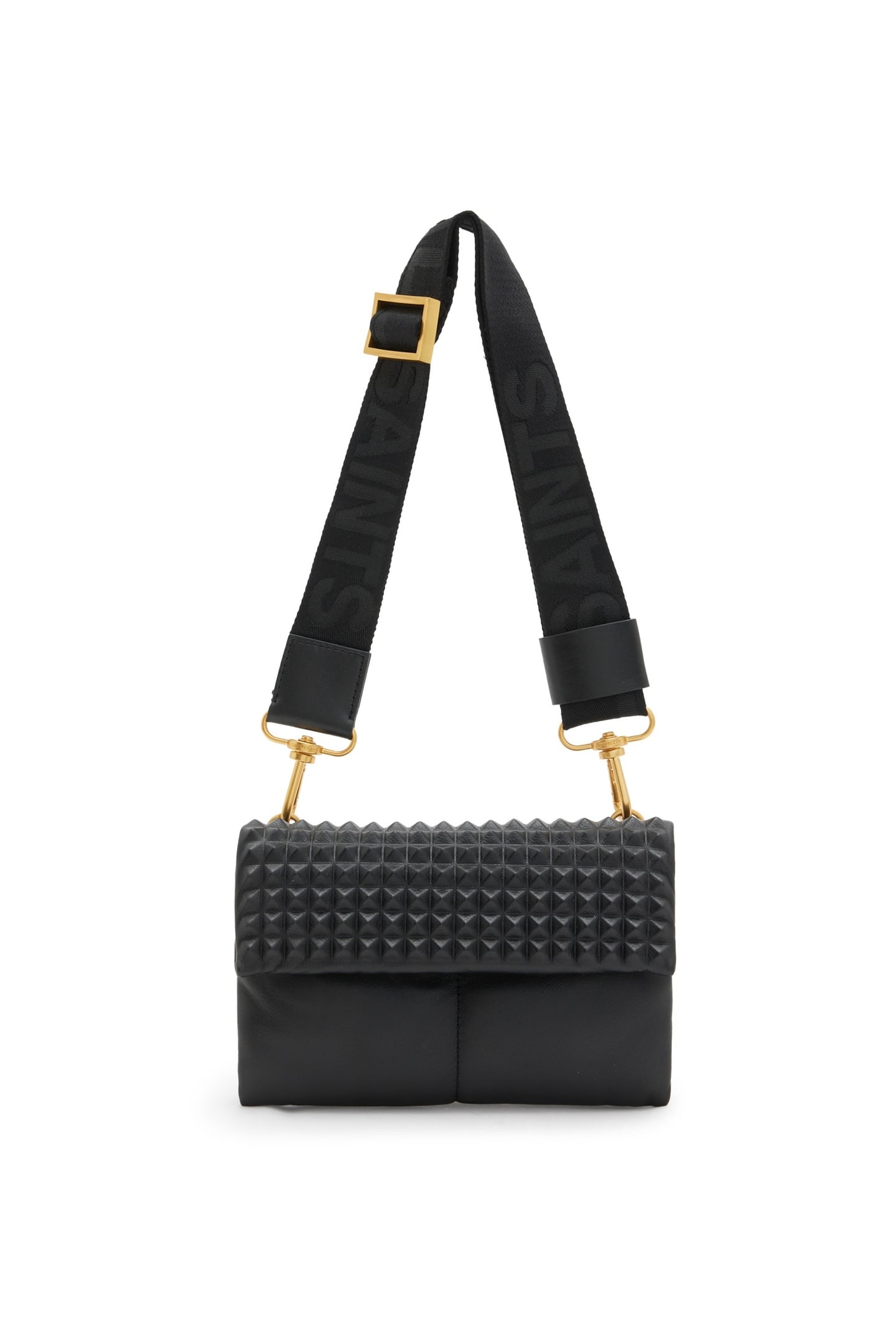 EZRA STUD CROSSBODY BLACK 3