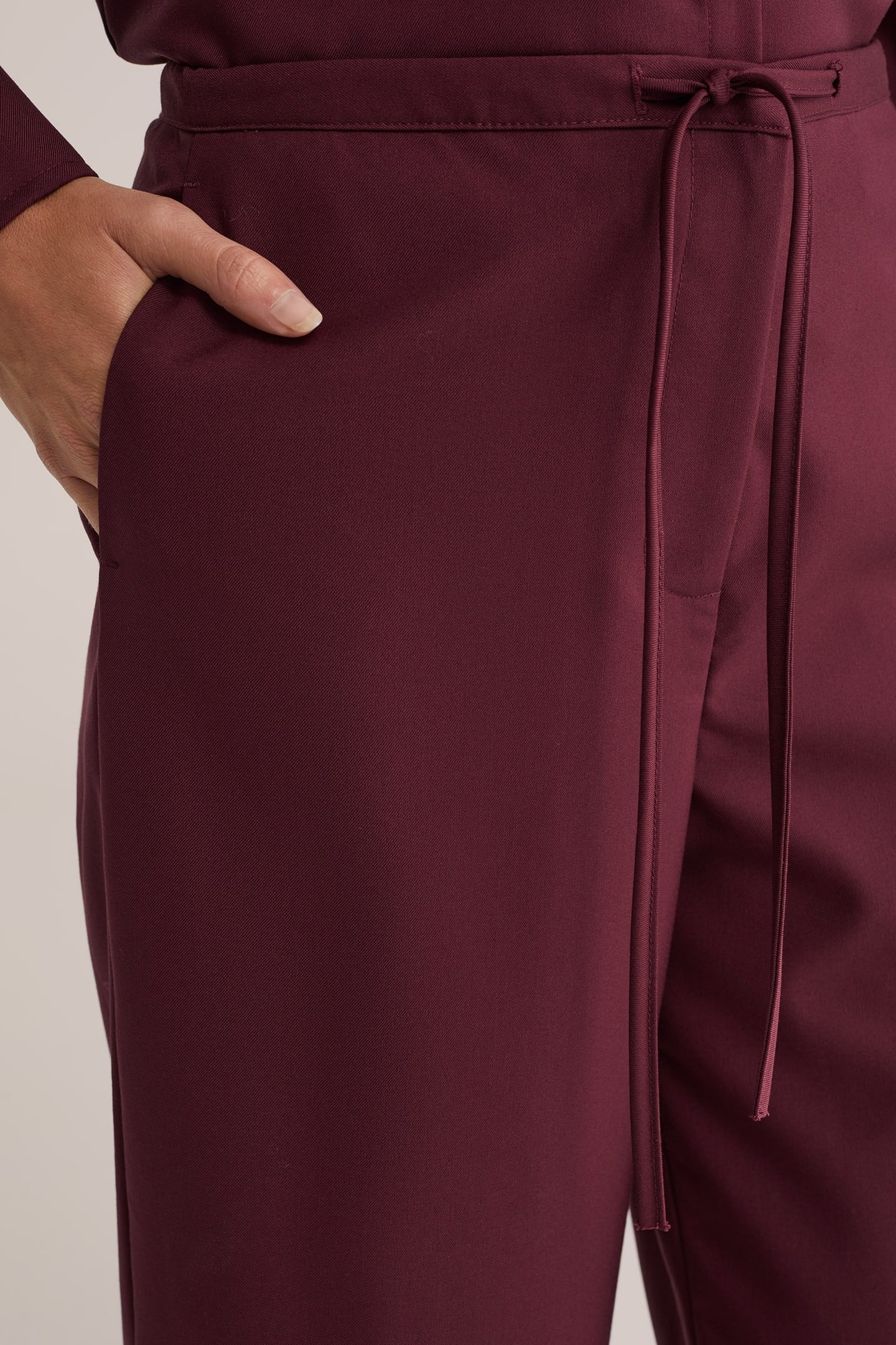 TROUSER BURGUNDY RED 5