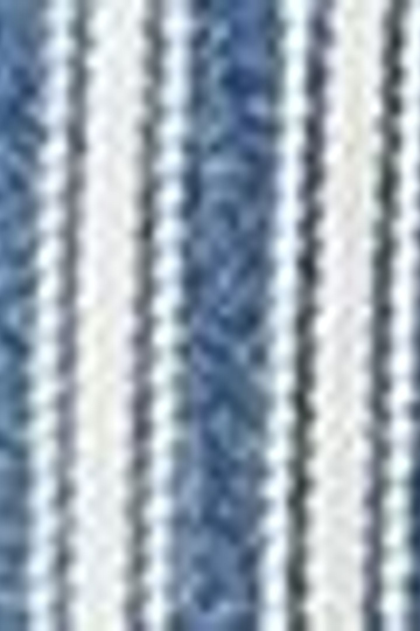 HIGH RISE BAGGY SHORTS BLUE 7