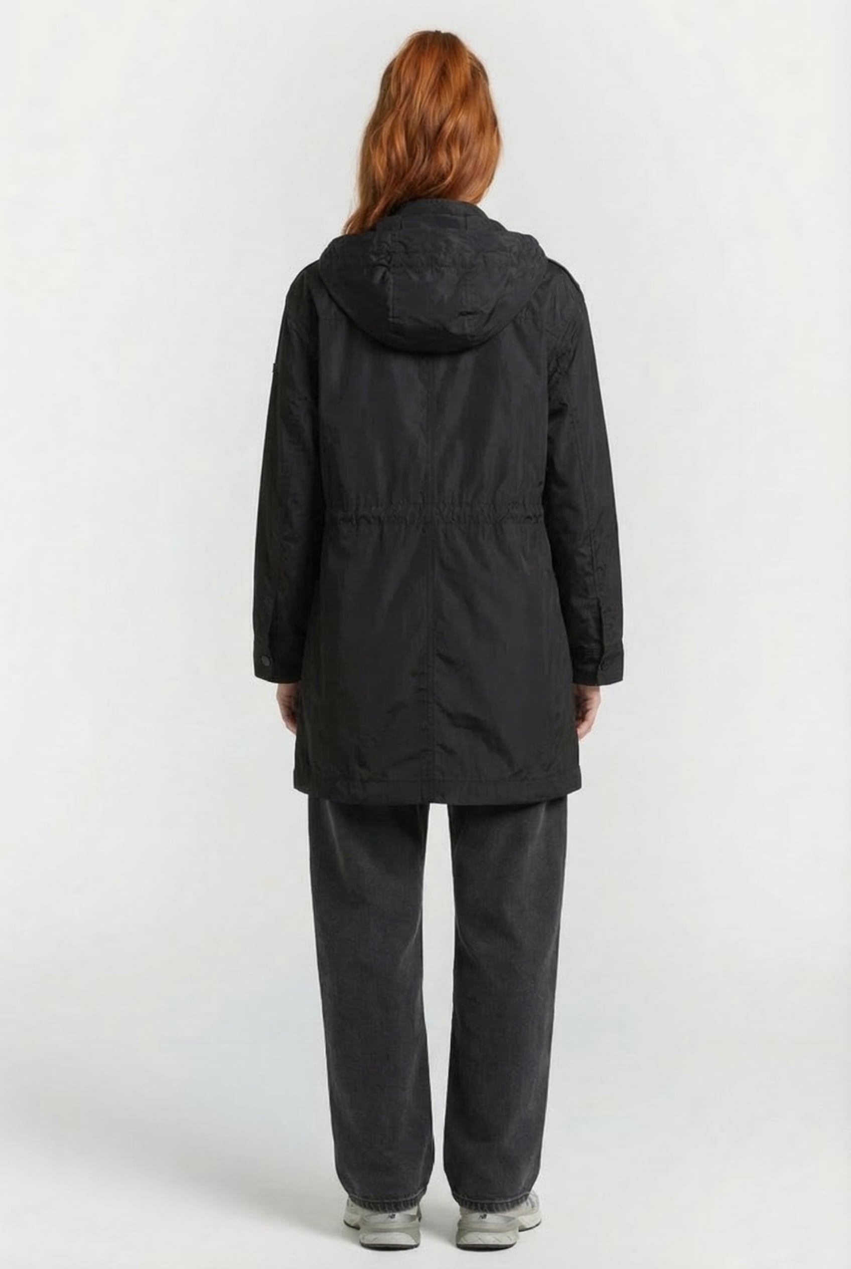 LT FILLED OVERSIZE ANORAK BLACK 2