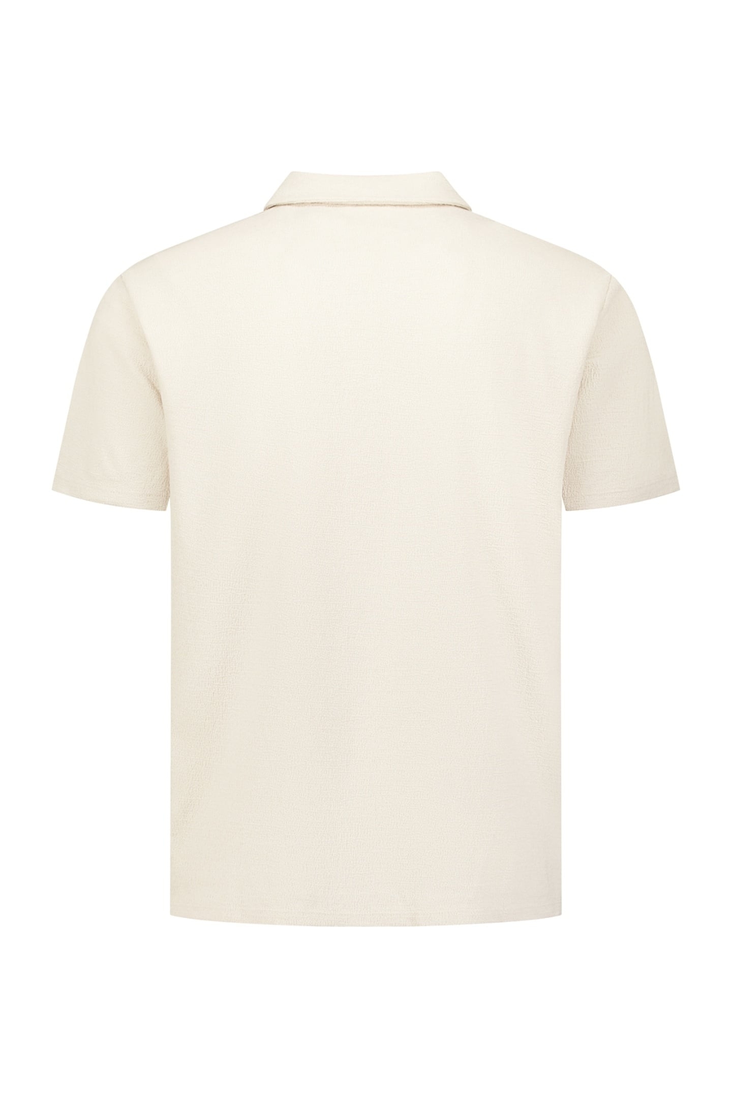 POLO V SOLID JACQUARD DESERT 2