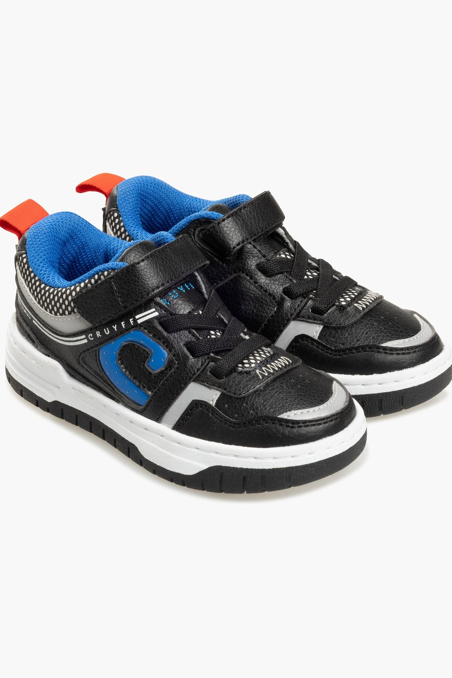 BOYS RAVAL VELCRO BLACK / BLUE 3