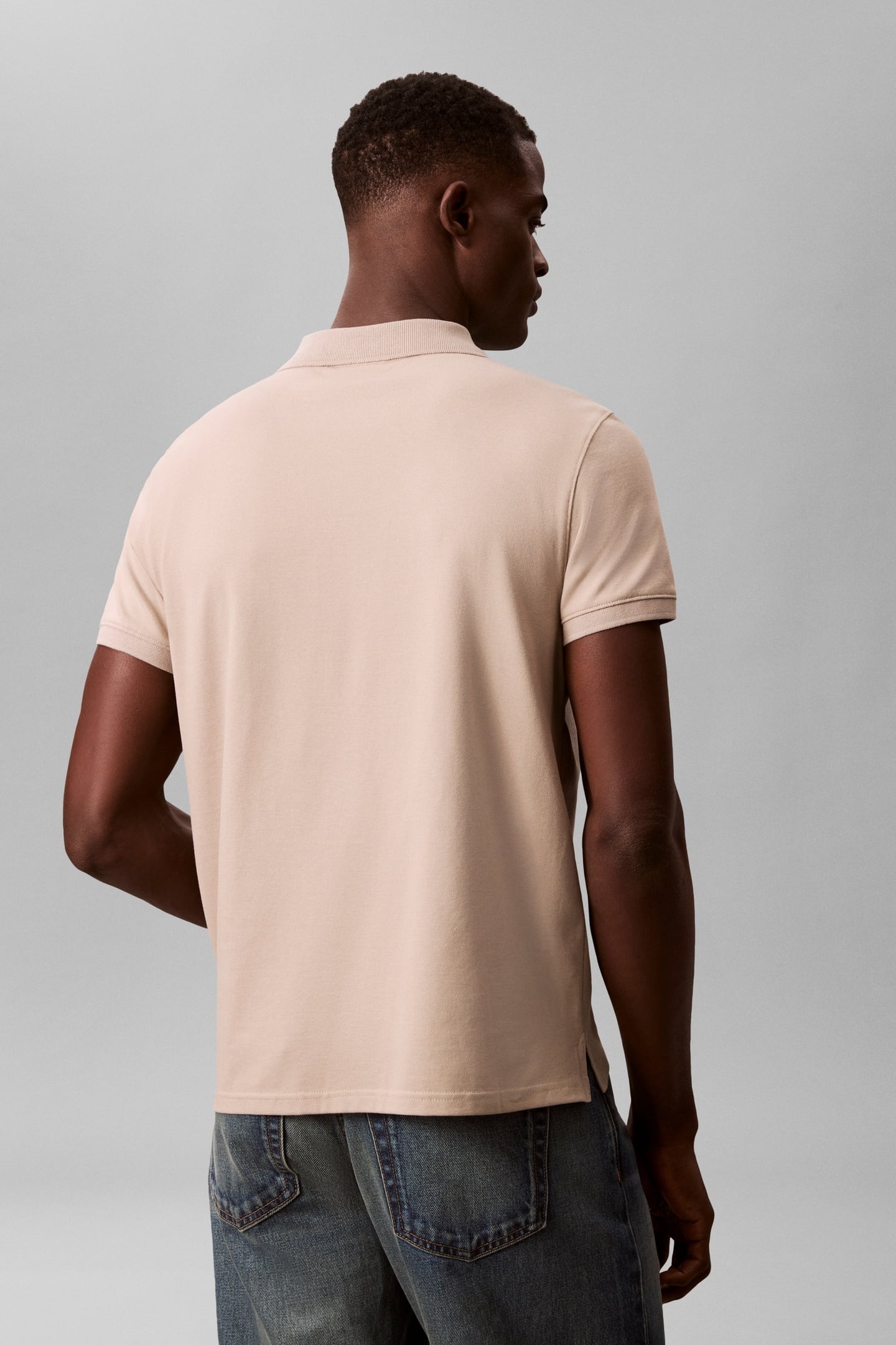 SS SLIM REFINED PIQUE TEE ANCIENT MARBLE 3
