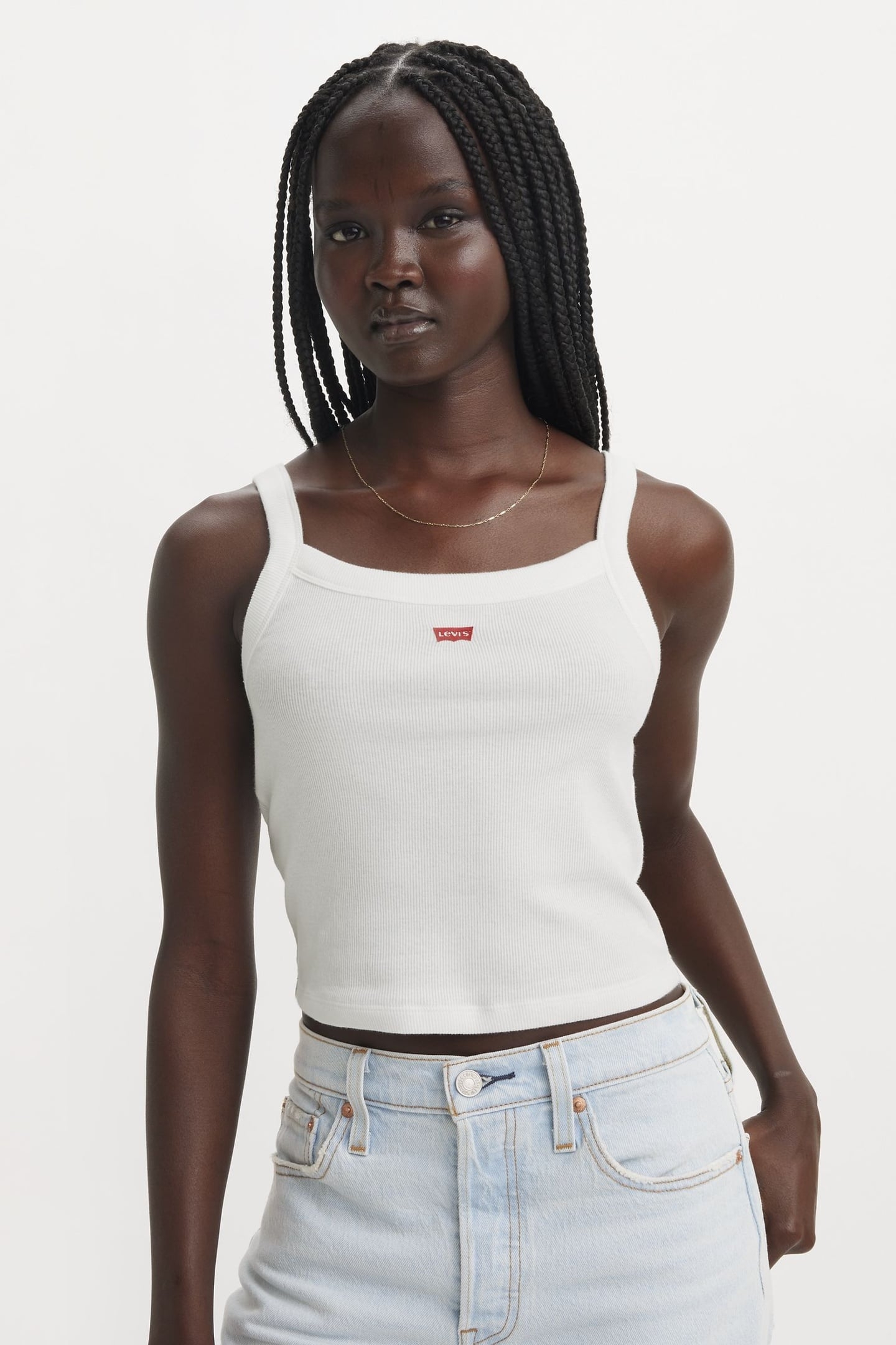 ESSENTIAL SPORTY TANK TOP WHITE 6