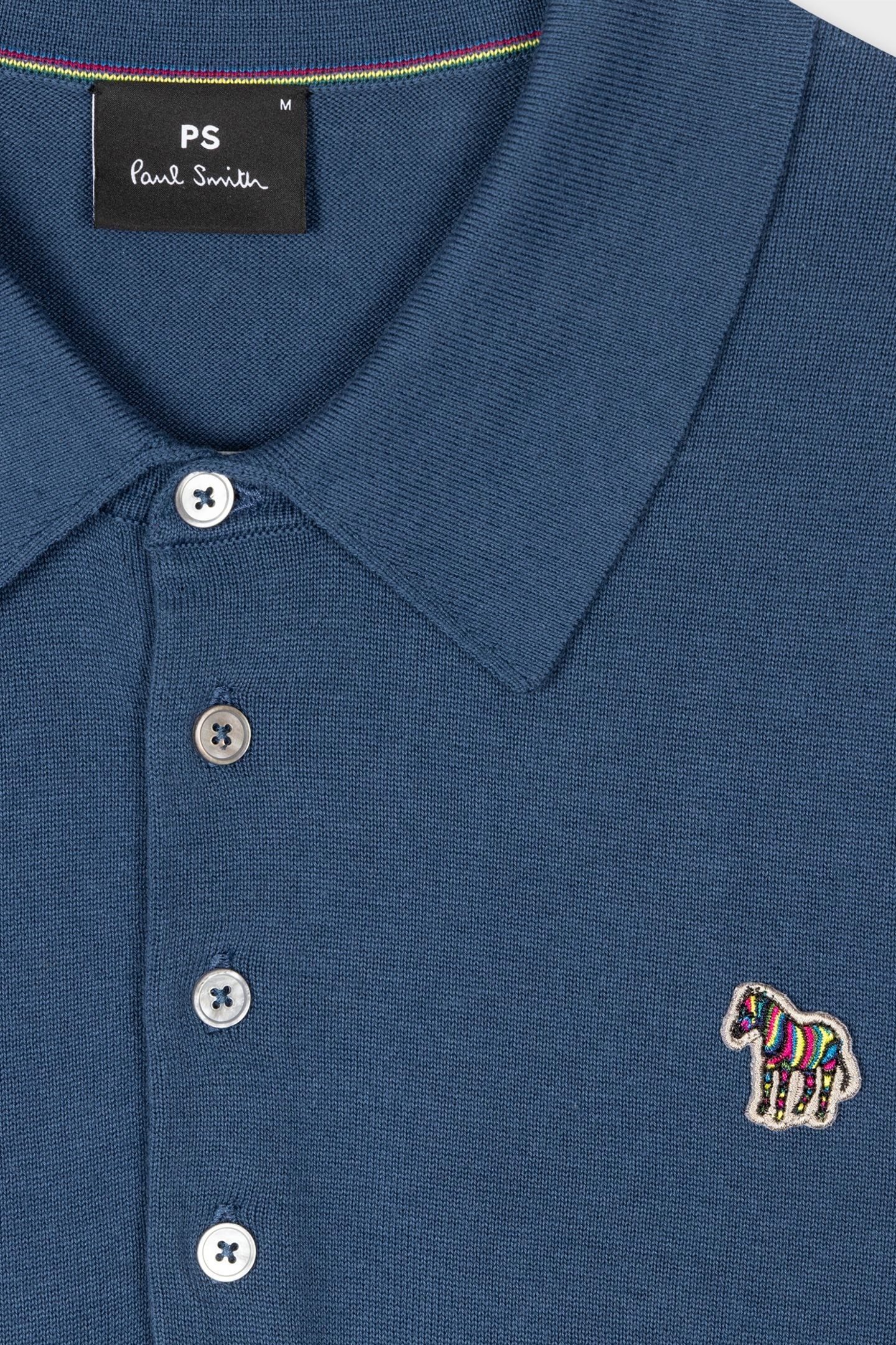 SWEATER SS POLO ZEB BAD INDIGO 5