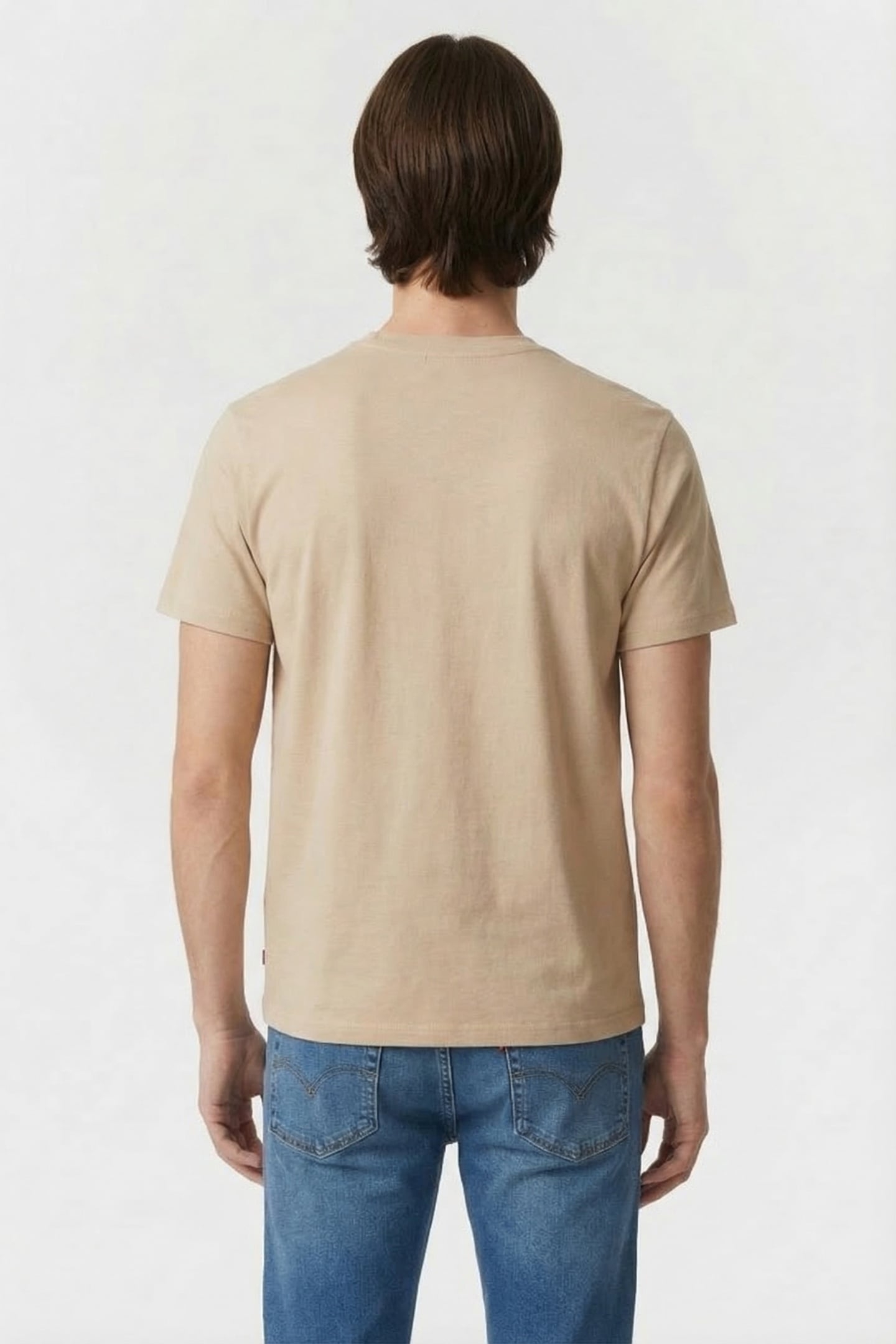 RELAXED FIT TEE DISTRESSED SERIF 2