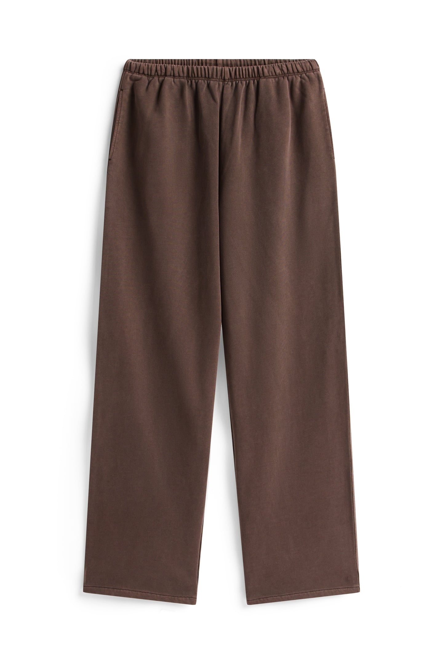 WIDE LEG SWEATPANTS BLACK WALNUT 4
