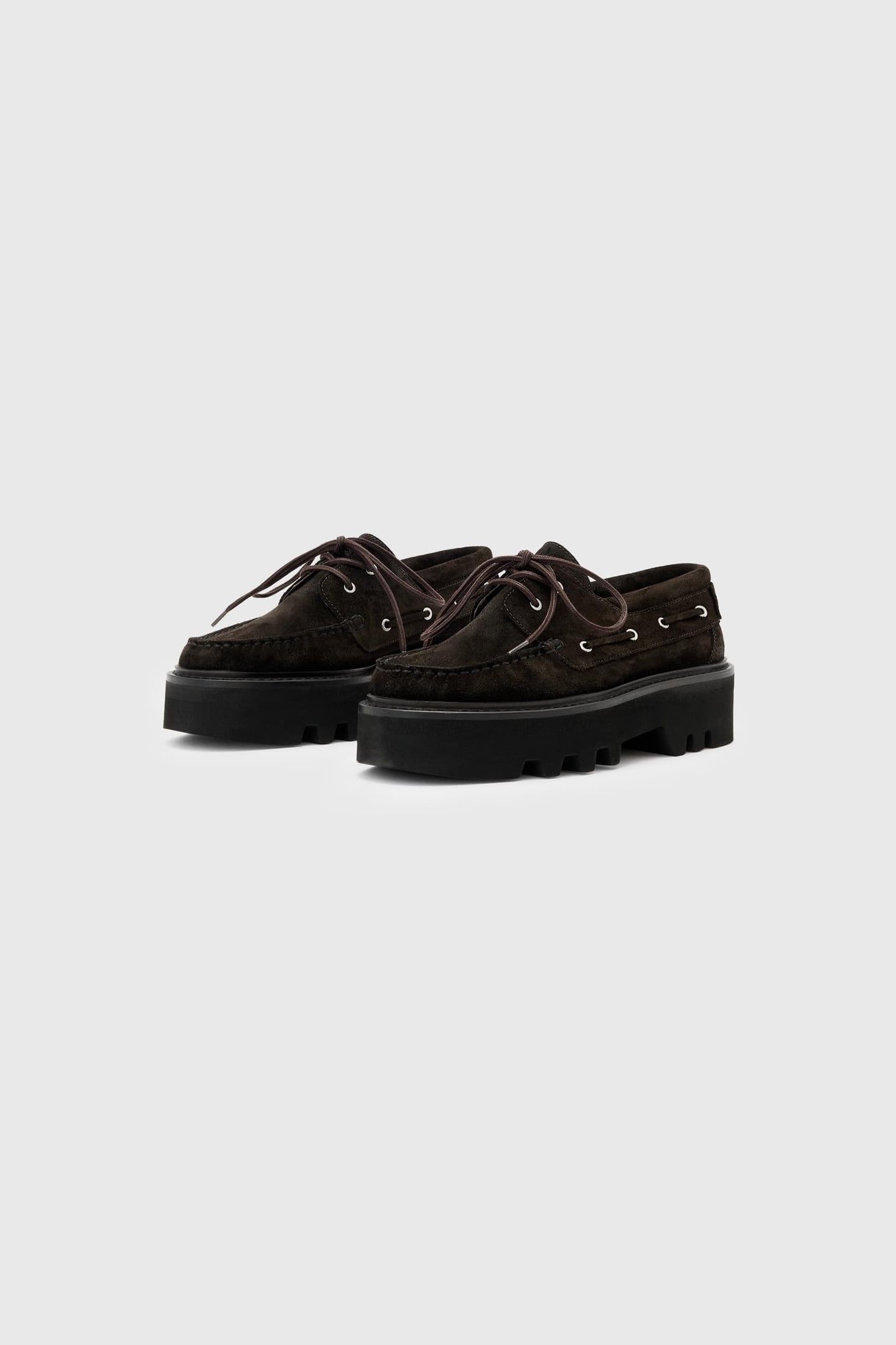 AASTHA BOAT SHOE DARK BROWN 2