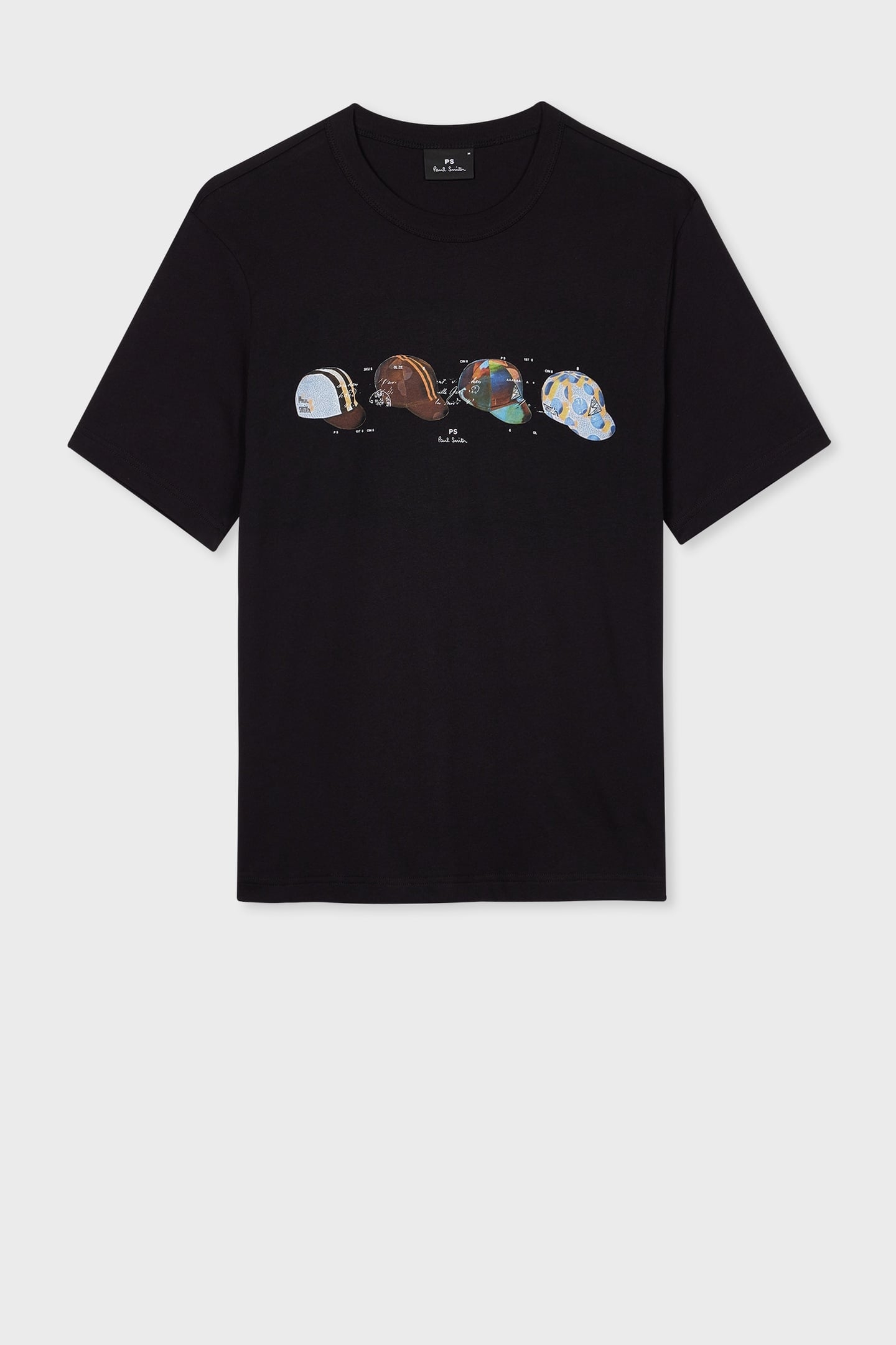 REG FIT T SHIRT CYCLING CAPS BLACK 1