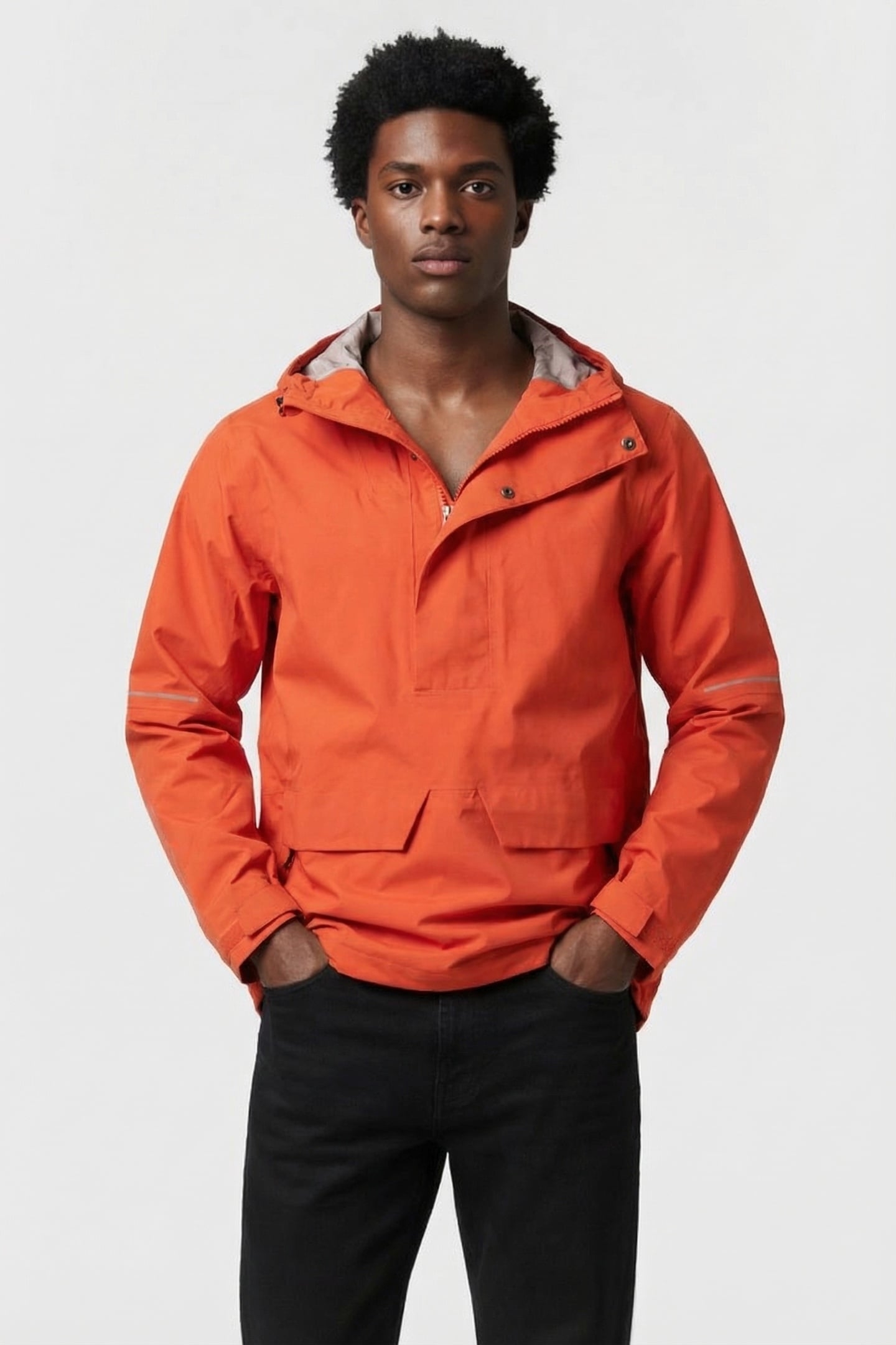 UNISEX URBAN ANORAK BRICK 1